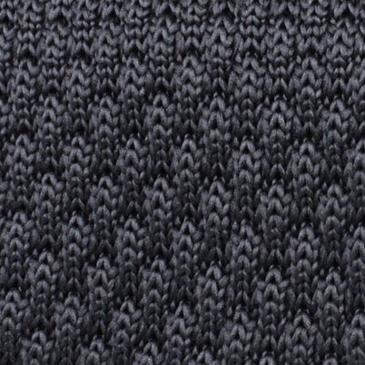 Elysian Grey Knitted Tie