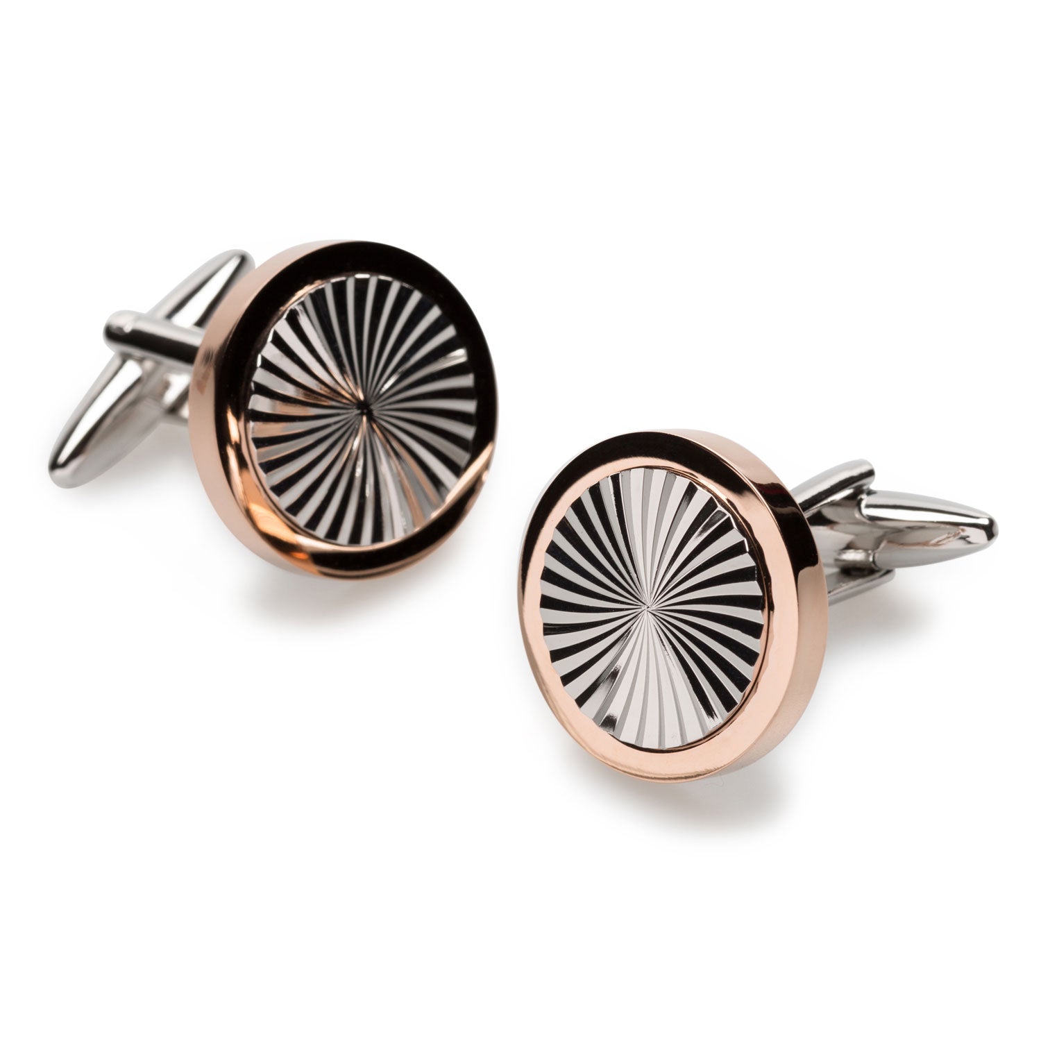 Le Chiffre Rose Gold Cufflinks