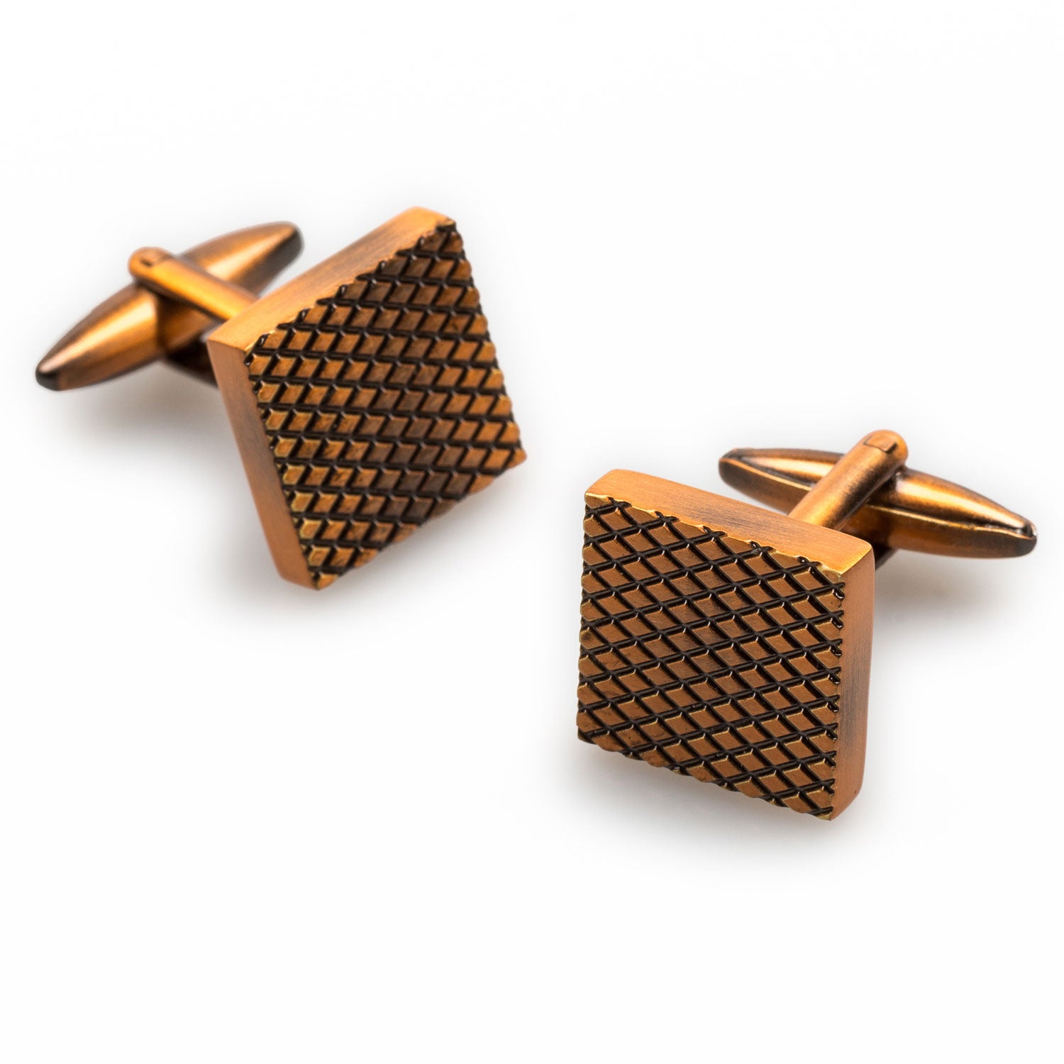 Gothenburg Antique Copper Cufflinks