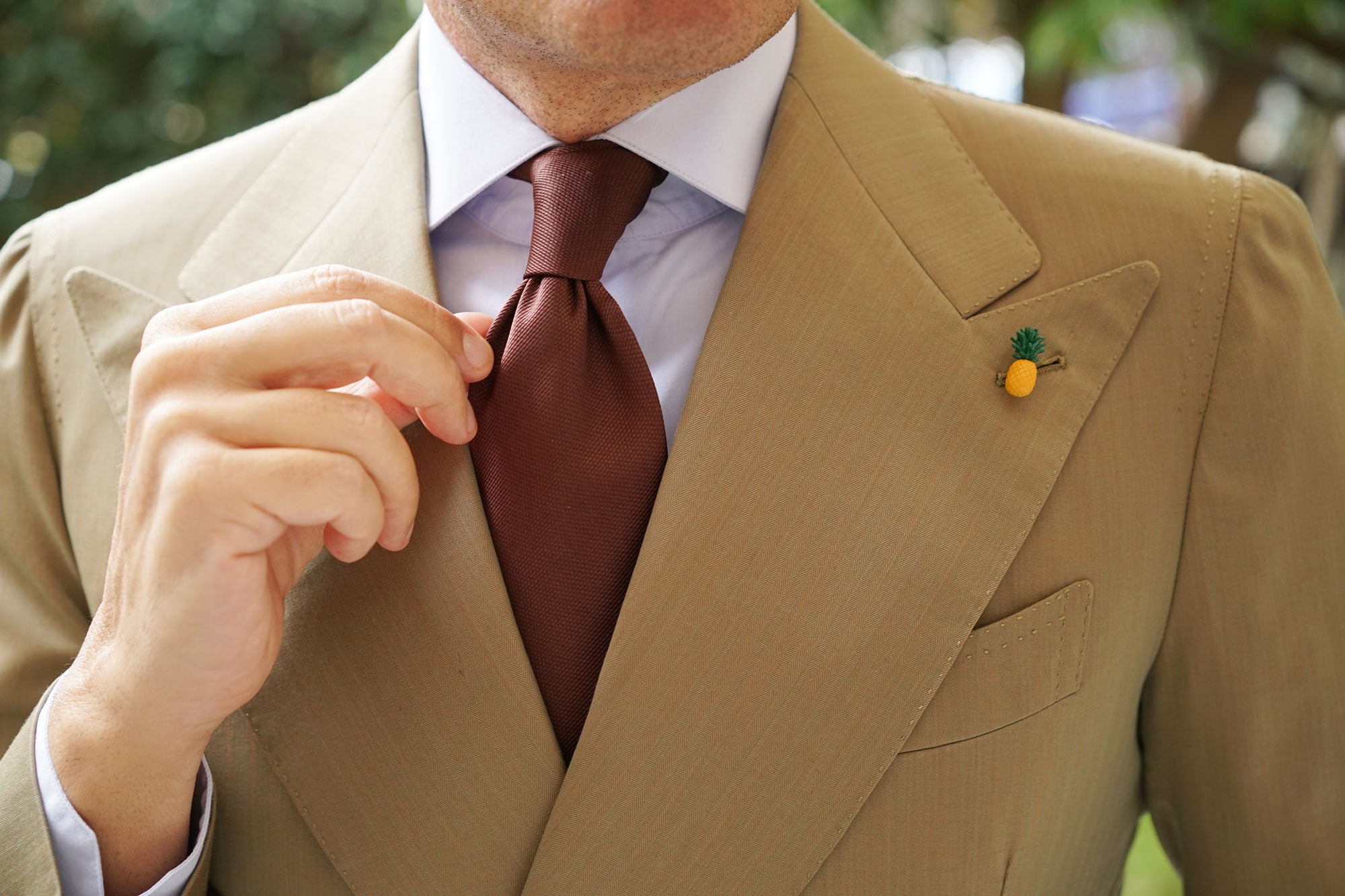 Tropical Pineapple Lapel Pin