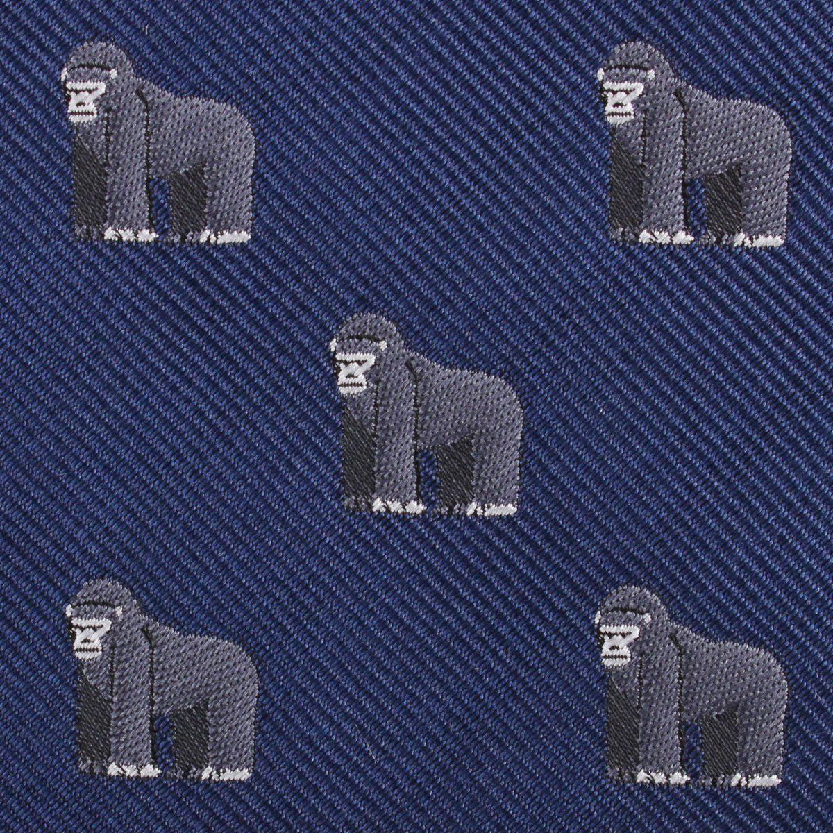 Mountain Gorilla Diamond Self Bow Tie