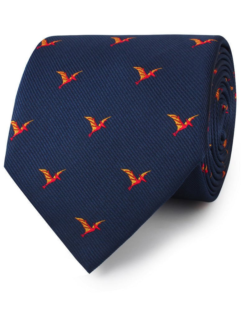 Pteranodon Dinosaur Necktie