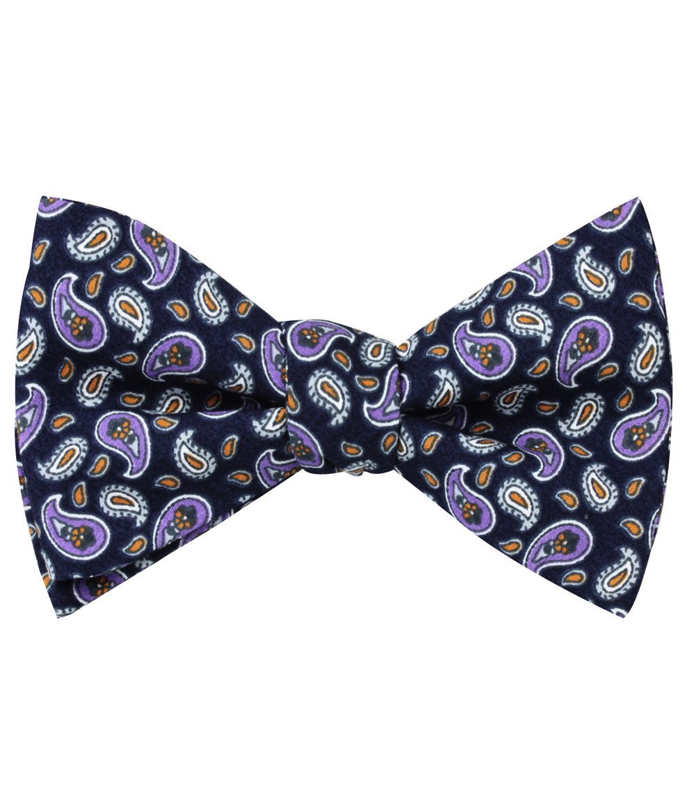 Viola De Lira Paisley Self Bow Tie