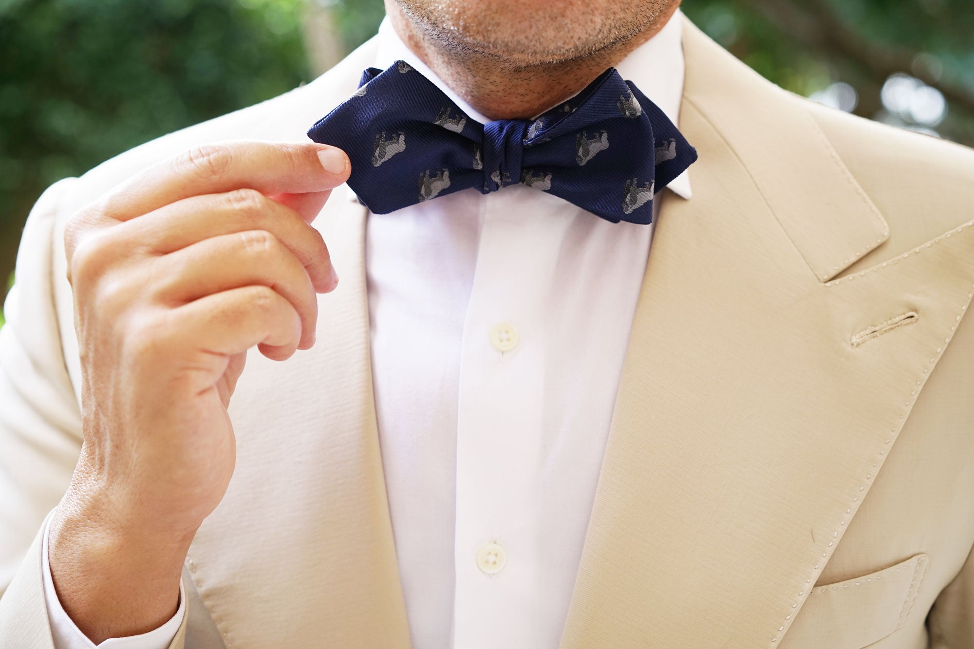 Gorilla Diamond Self Bow Tie