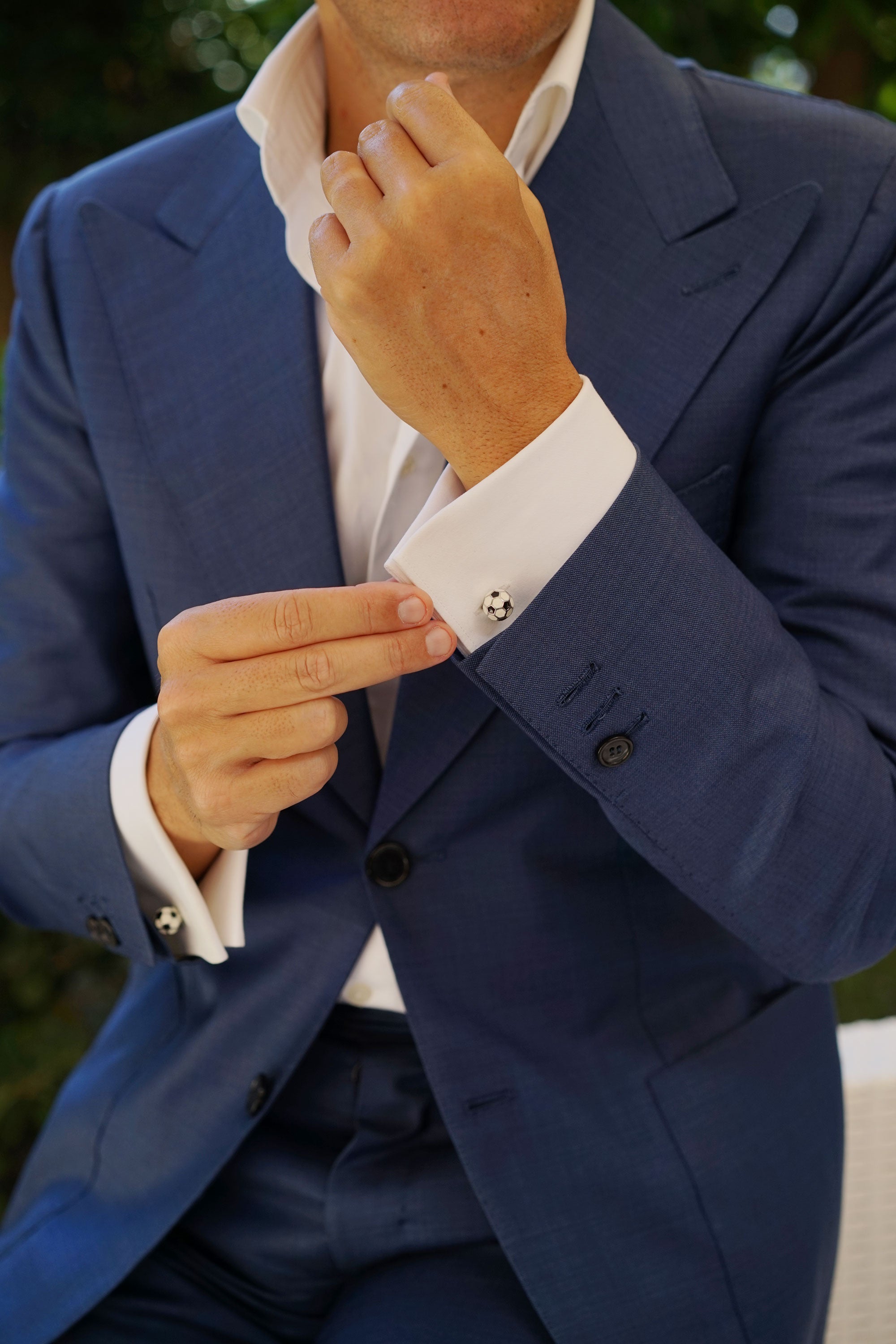 Soccer Ball Cufflinks