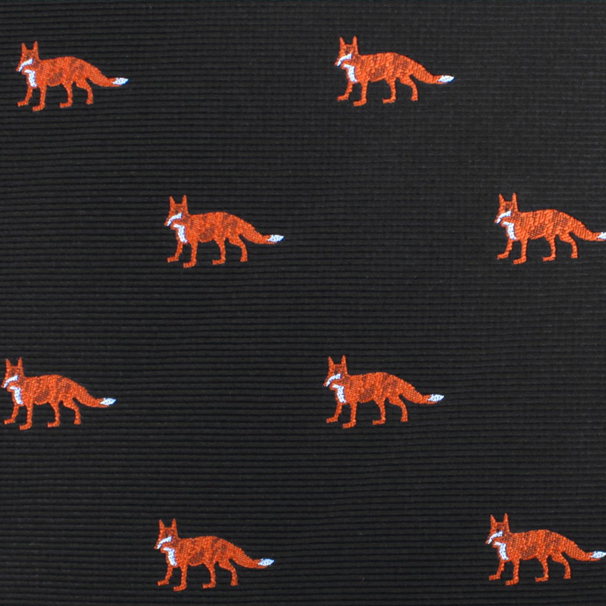 Japanese Ezo Red Fox Necktie