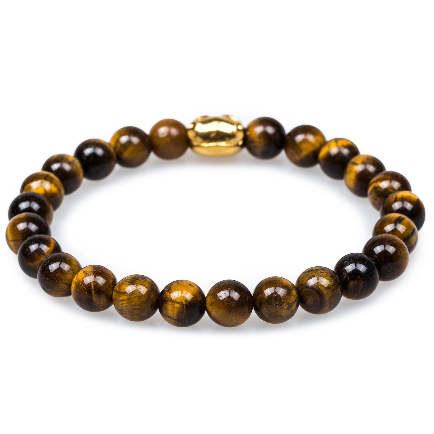 Cutlass Yellow Tiger's Eye Bracelet