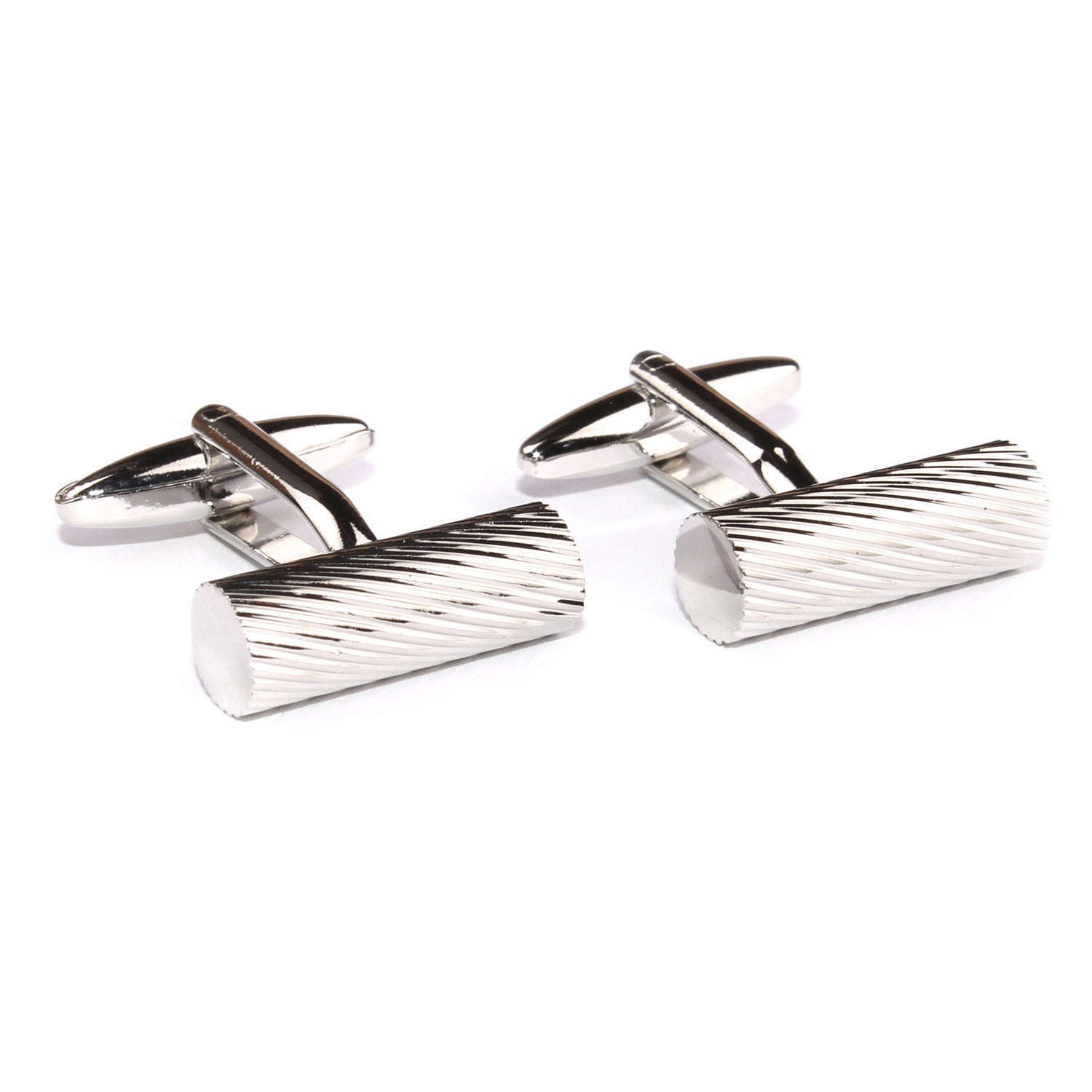 Cylinder Groove Cufflinks