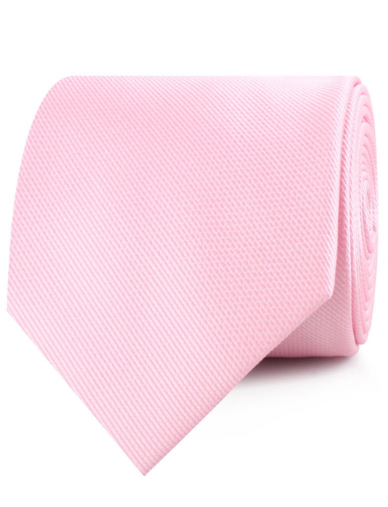 Tickled Pink Weave Necktie