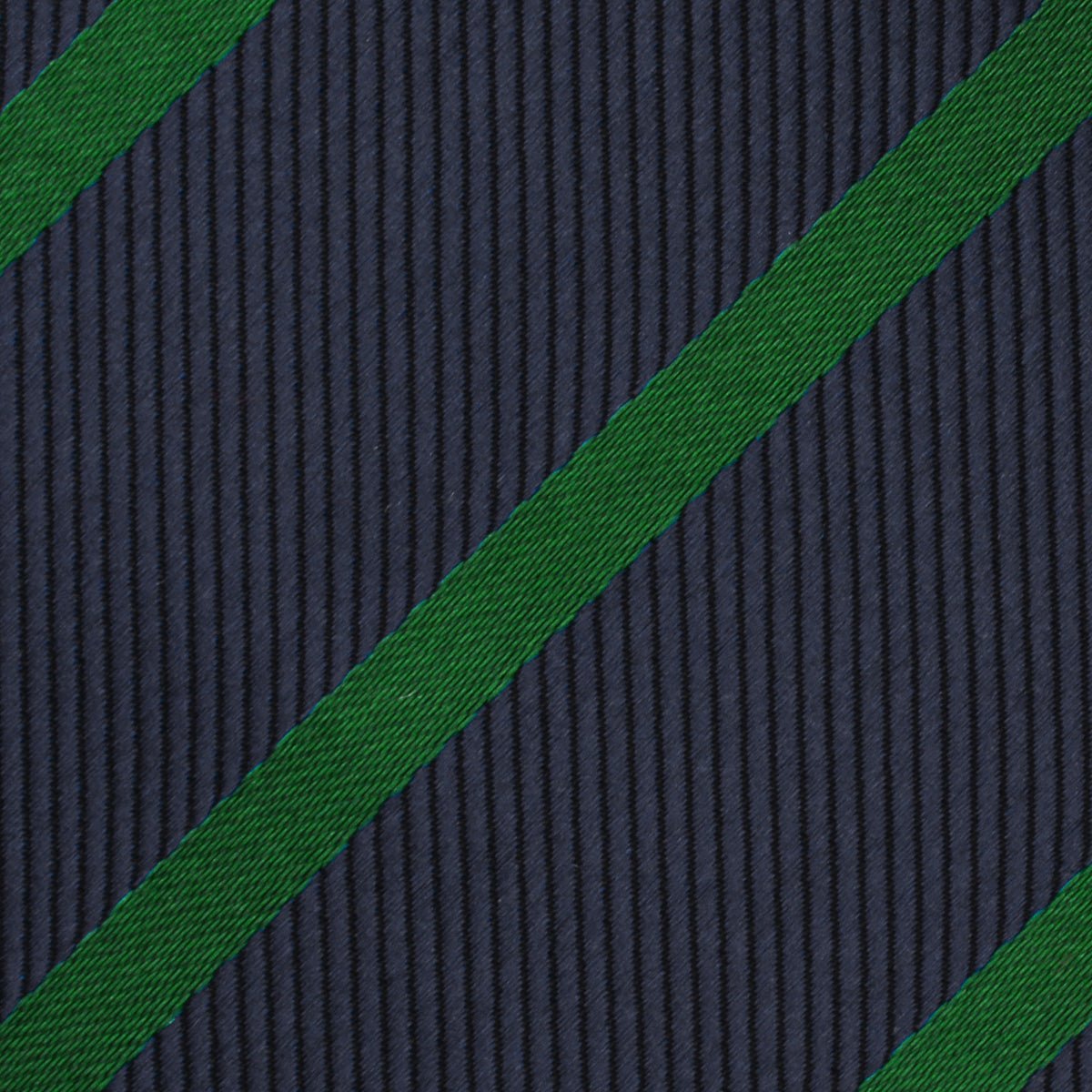 Brunswick Green Striped Necktie