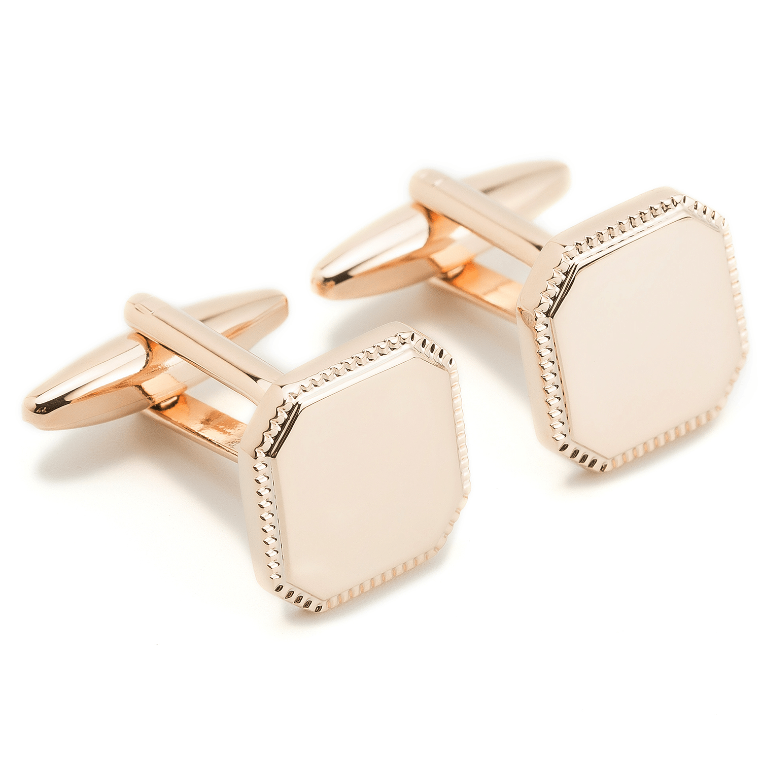 Alekos Fassianos Rose Gold Cufflinks