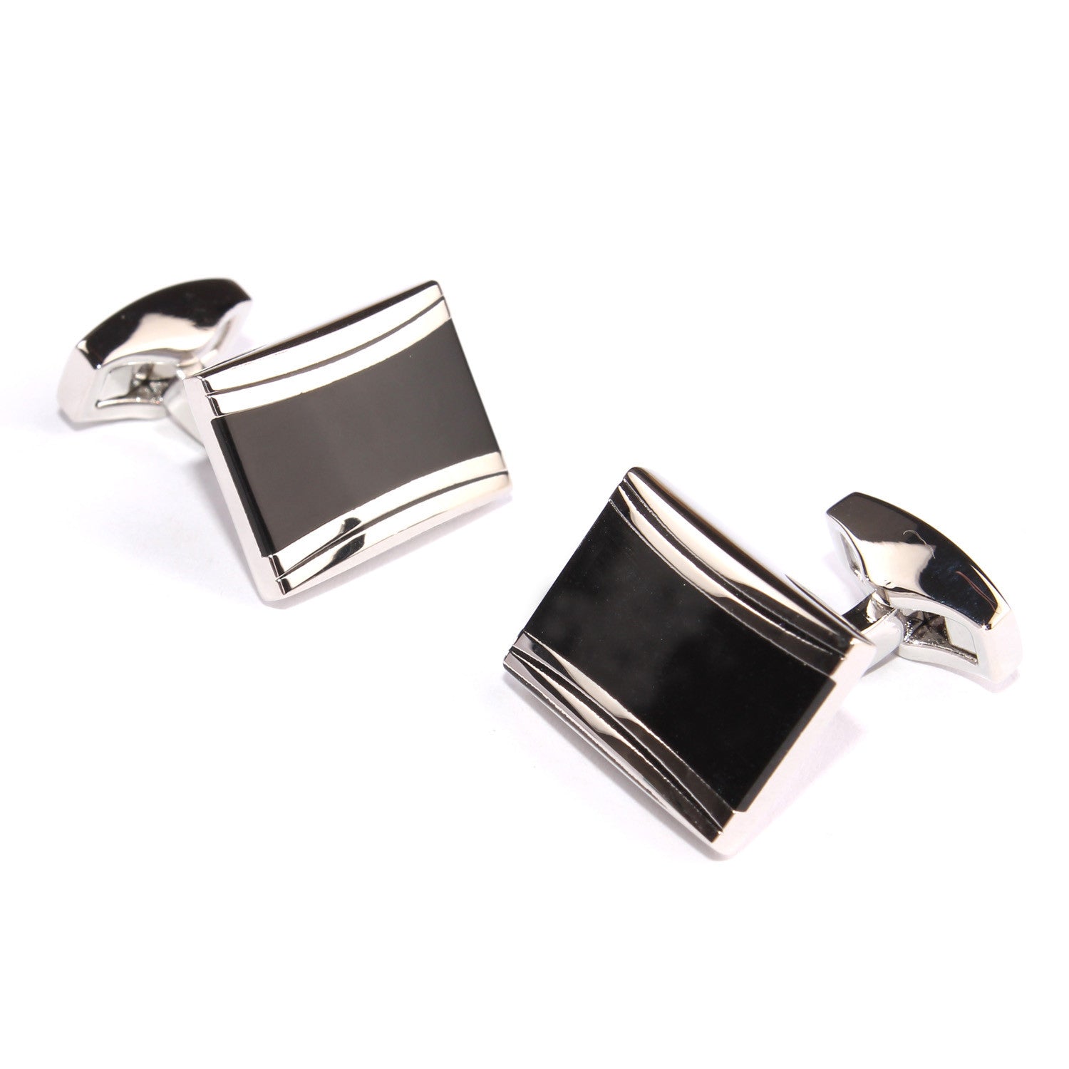 The Black Knight Rectangle Cufflinks