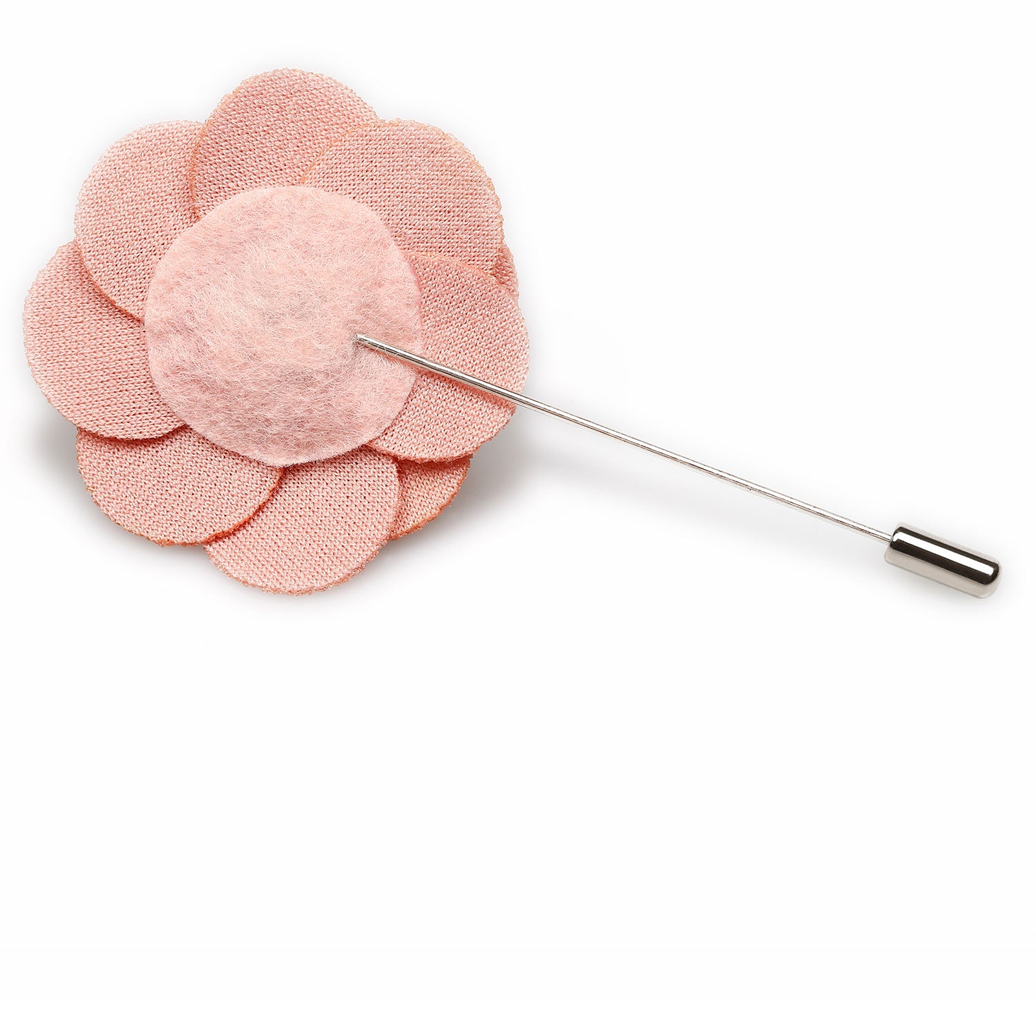 Rose Quartz Lapel Flower