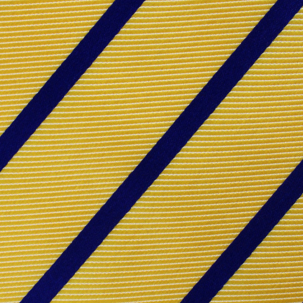 Yellow Pencil Stripe Kids Diamond Bow Tie