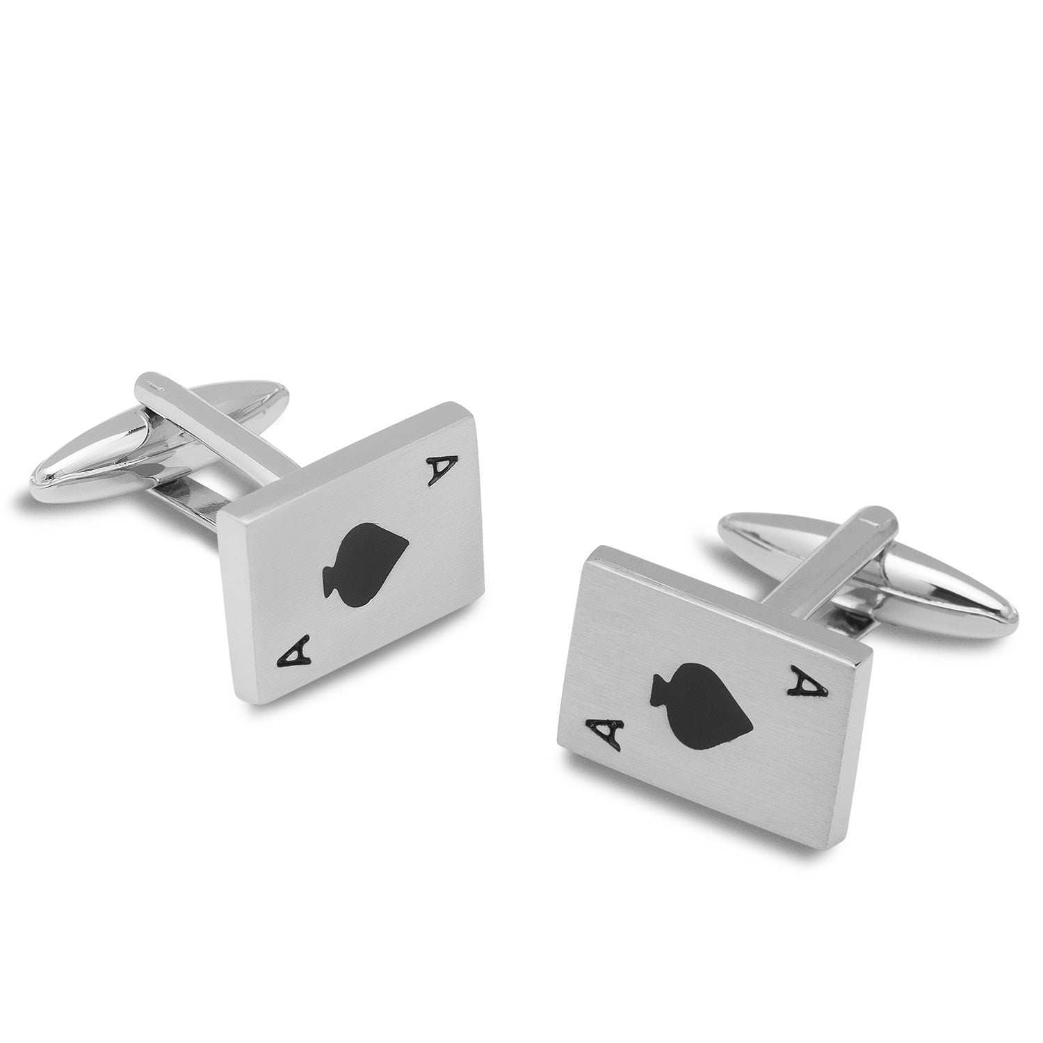 Ace of Spades Card Cufflinks