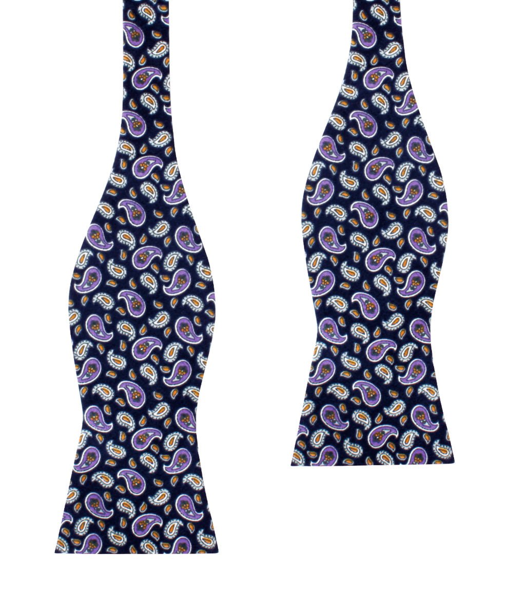 Viola De Lira Paisley Self Bow Tie