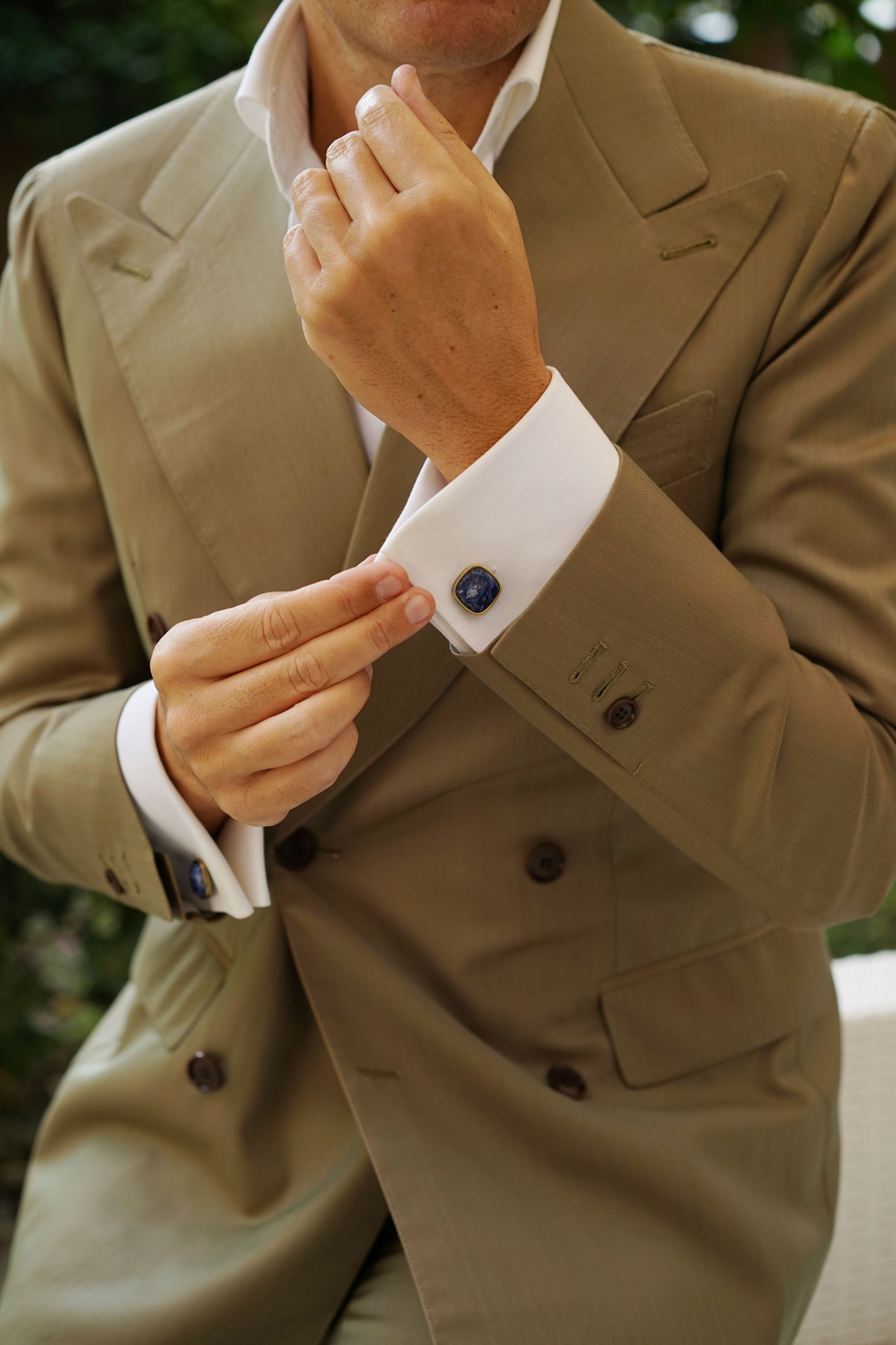 Sodalite Antique Gem Cufflinks