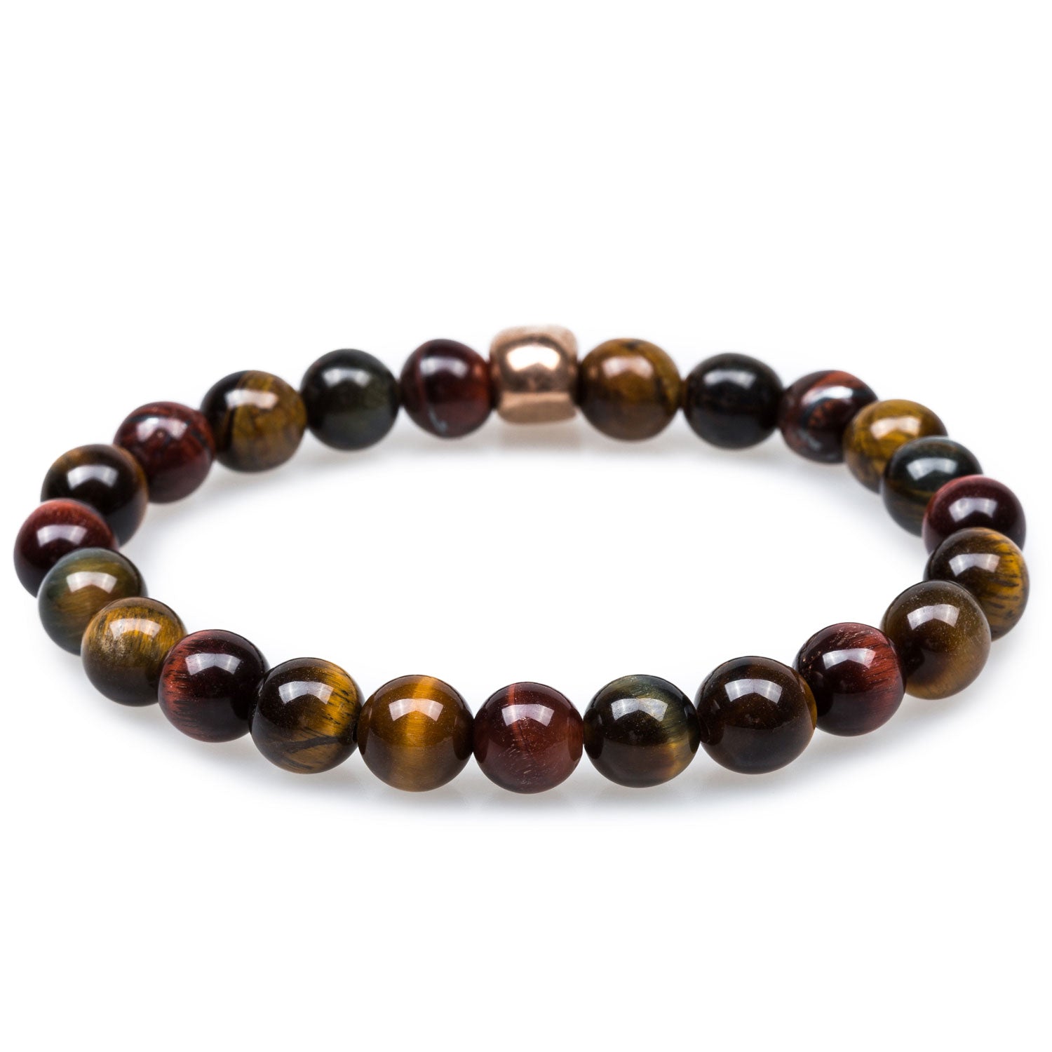 Buccaneer Tiger's Eye Rose Gold Bracelet