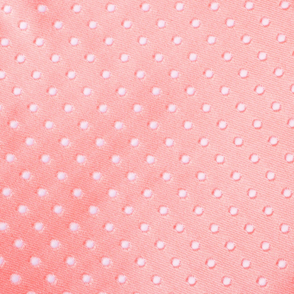 Peach Mini Polka Dots Necktie