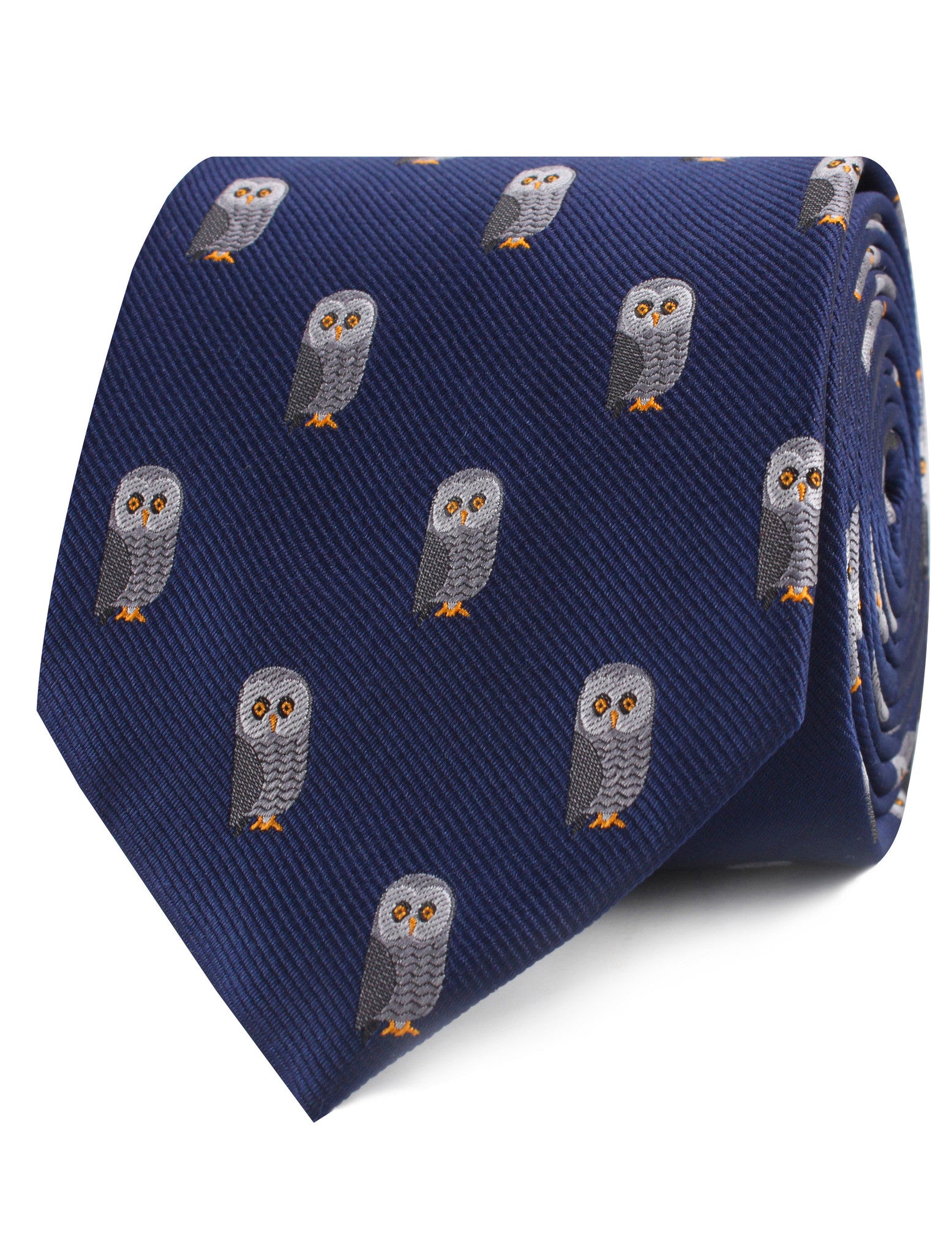 Southern Grey Owl Tie