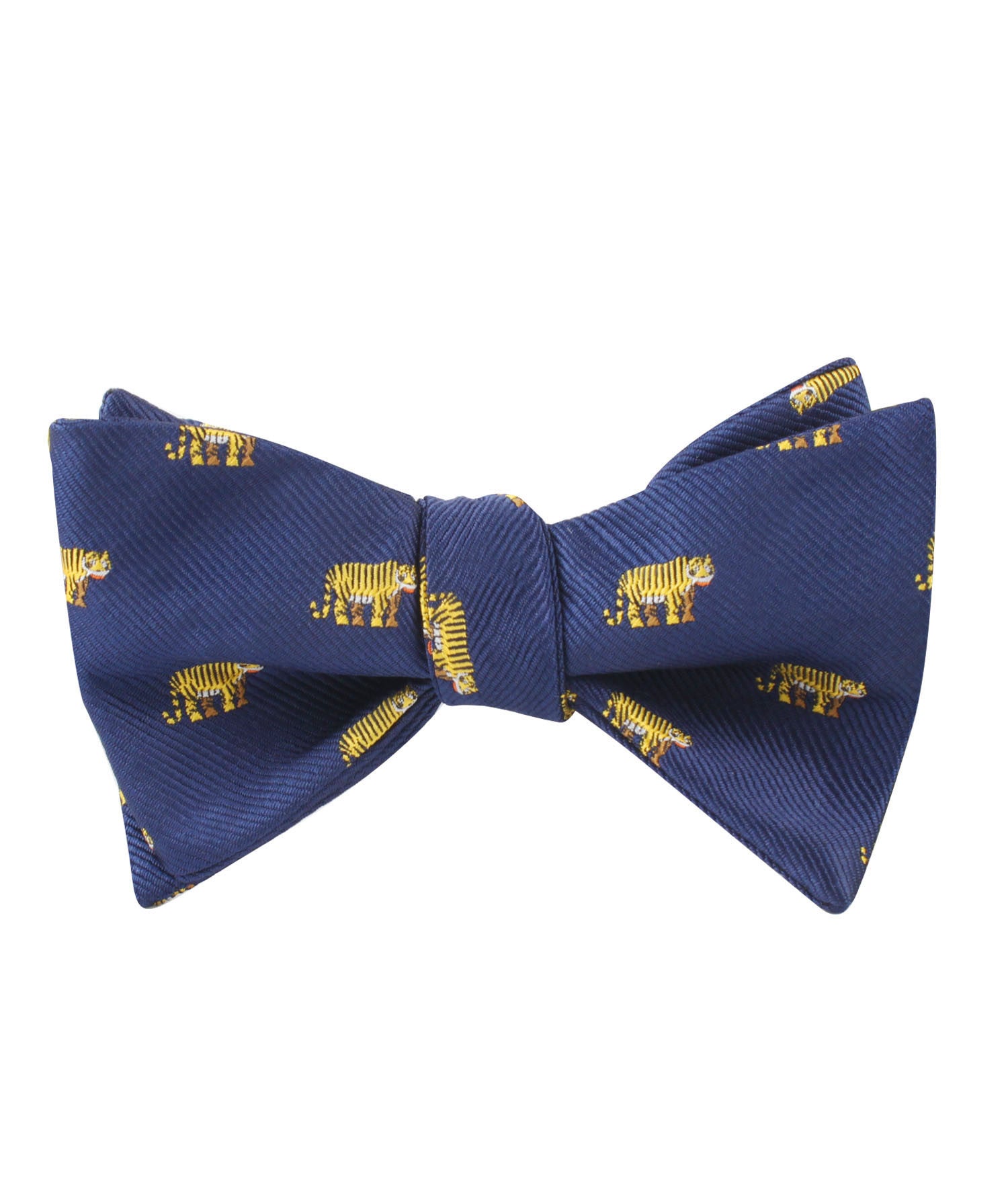 Siberian Tiger Self Bow Tie