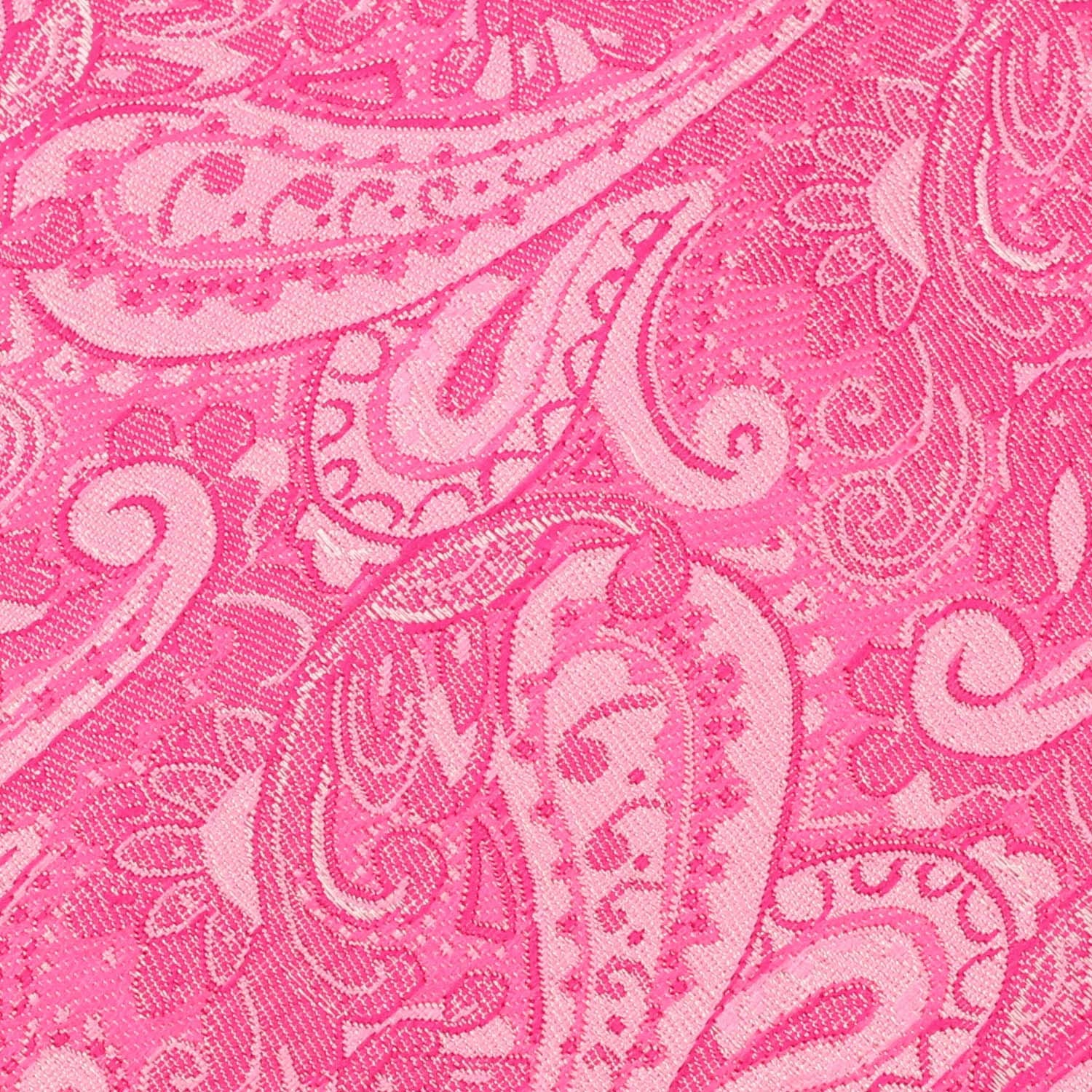 Paisley Pink Kids Bow Tie