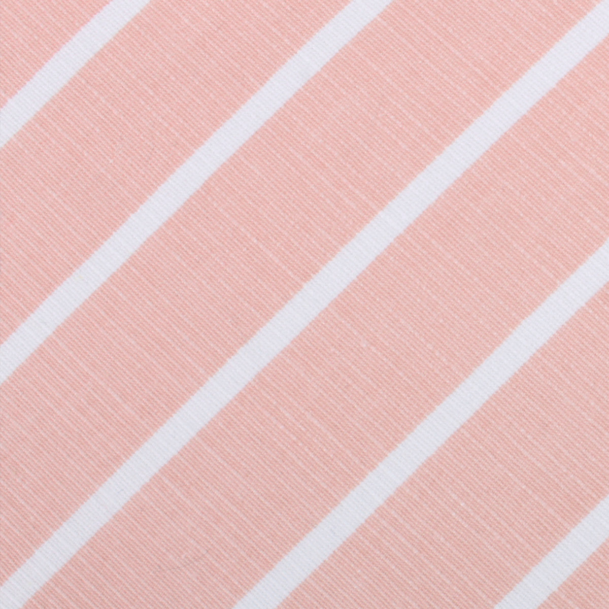 Santorini Pink Blush Striped Linen Self Bow Tie