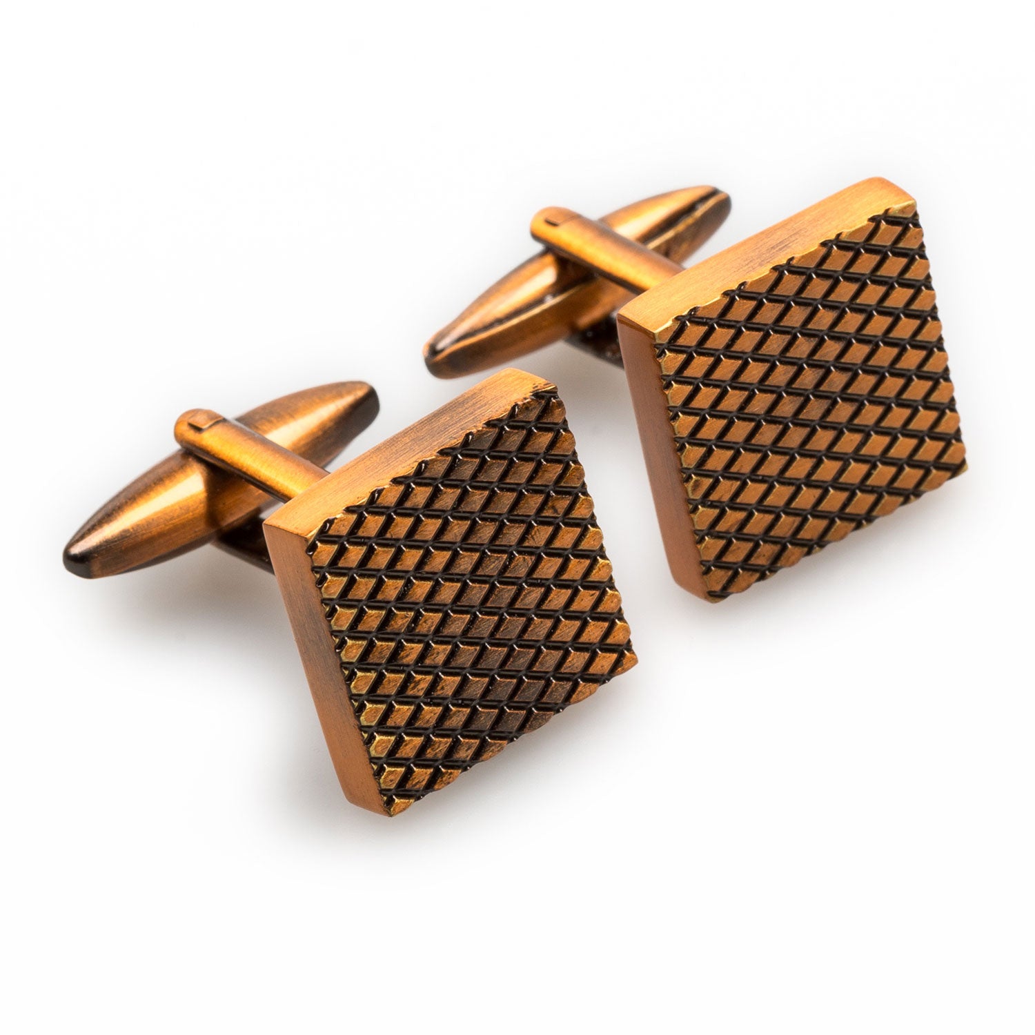 Gothenburg Antique Copper Cufflinks