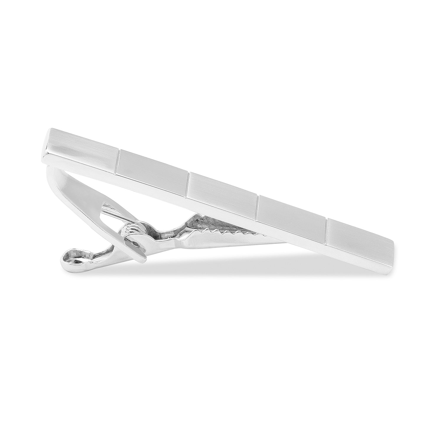 Silver Saturn Tie Bar