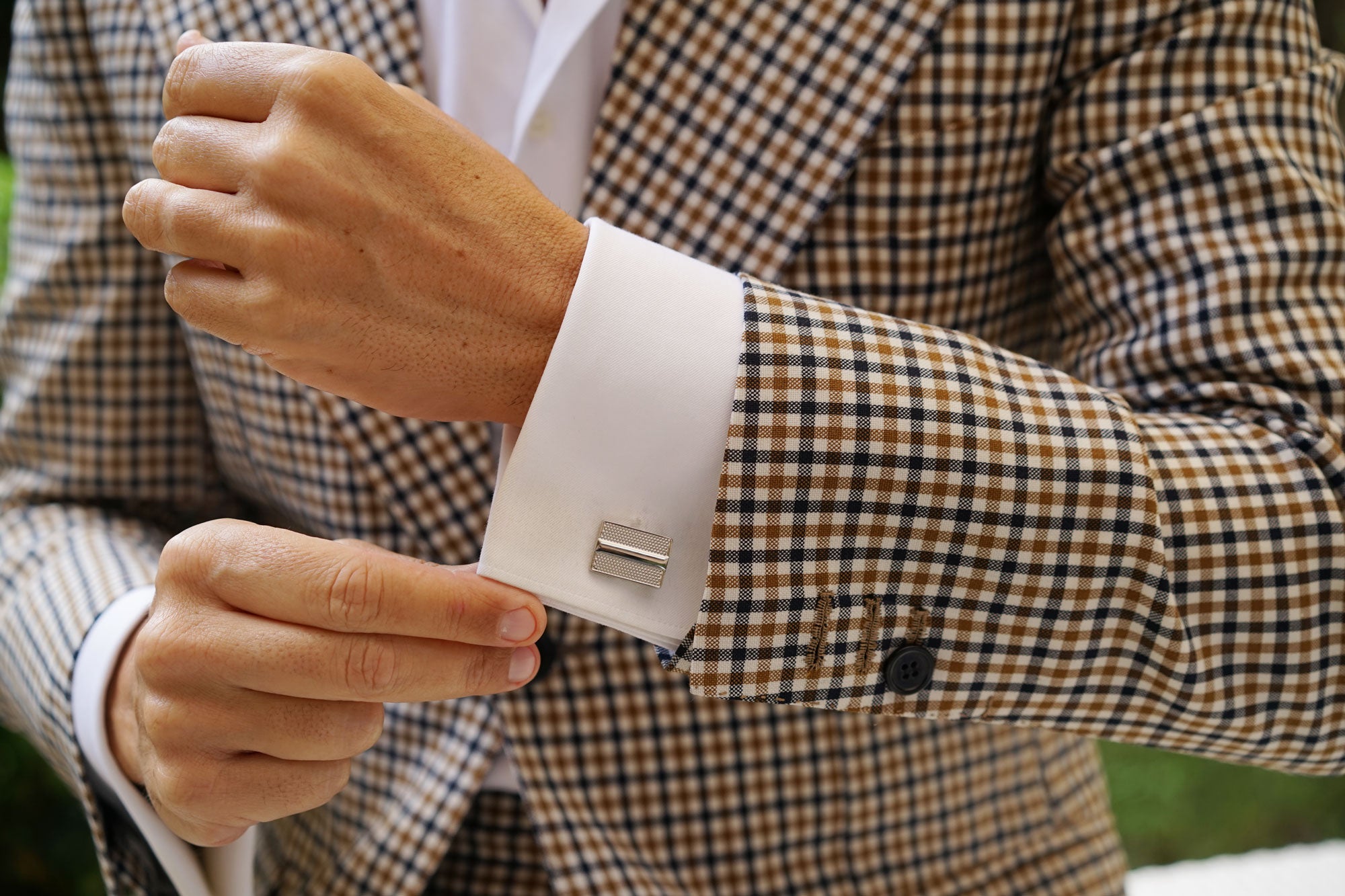 Fletcher Rectangle Cufflinks