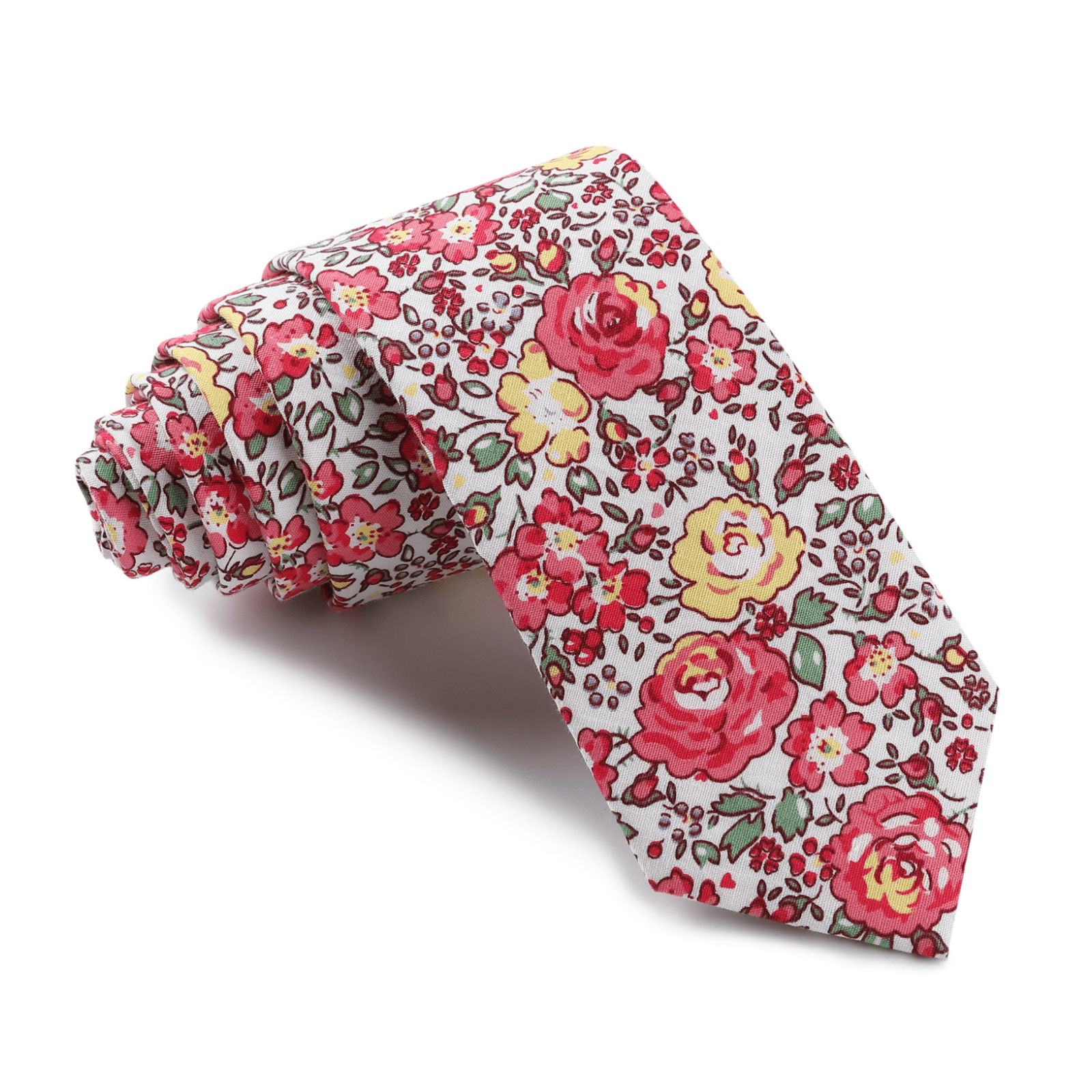 Parisian Rose Garden Skinny Tie