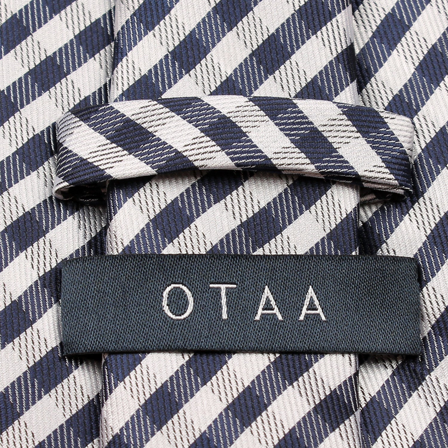 Navy Blue Gingham Necktie