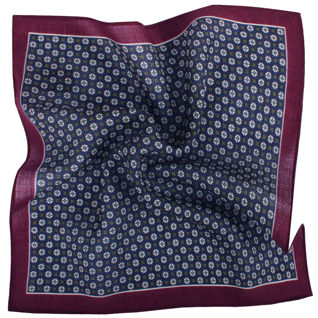 Mr. Moore Wool Pocket Square