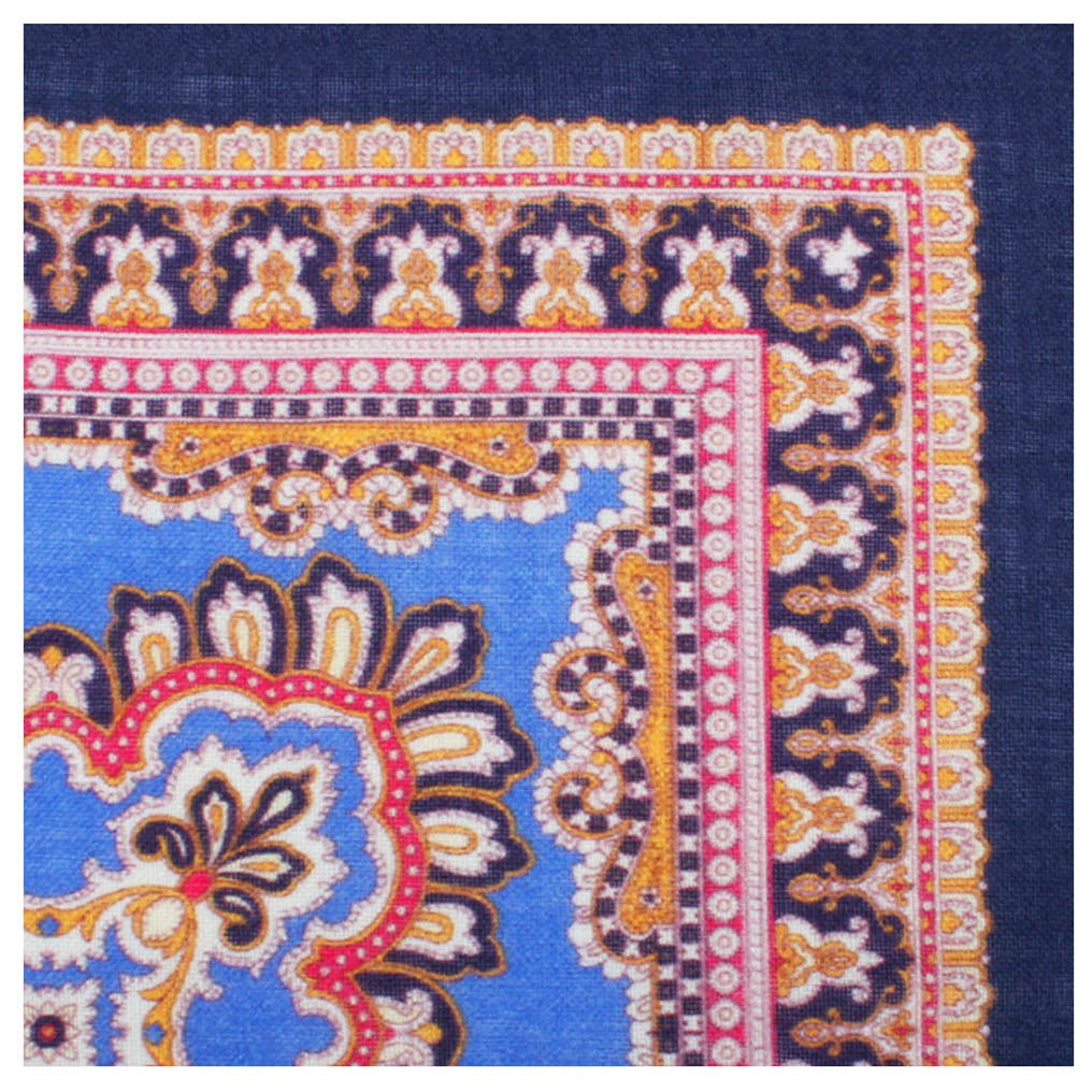 Shahanshah of Persia 'Alexander the Great' Wool Pocket Square