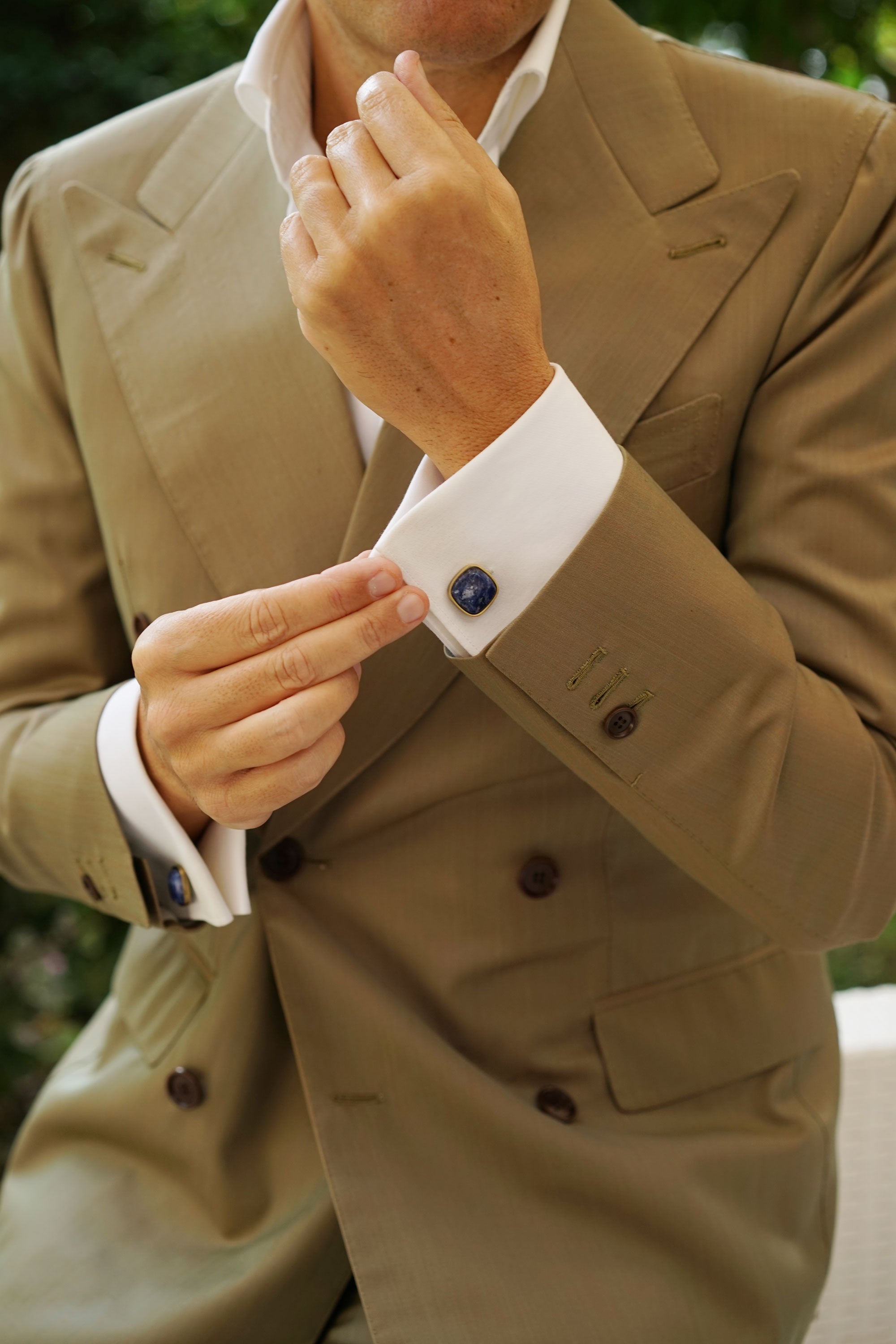 Sodalite Antique Gem Cufflinks