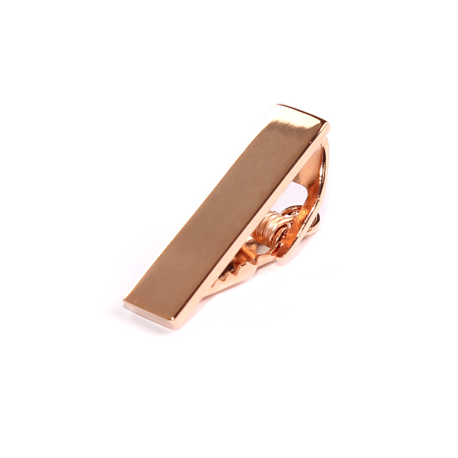 Mini Shining Rose Gold Skinny Tie Bar