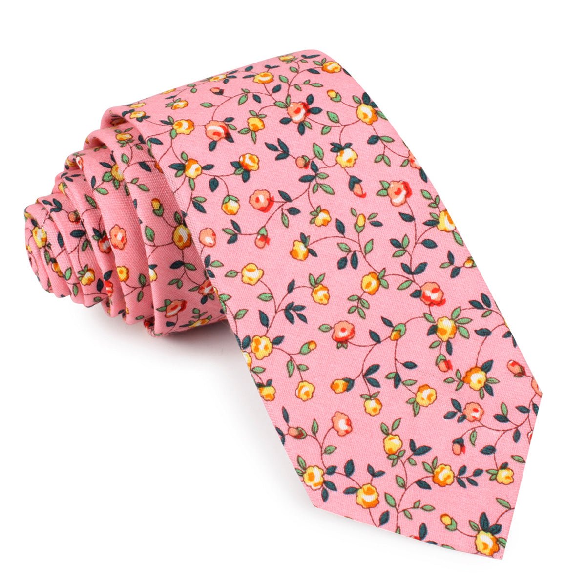 Je Suis Malade Floral Skinny Tie