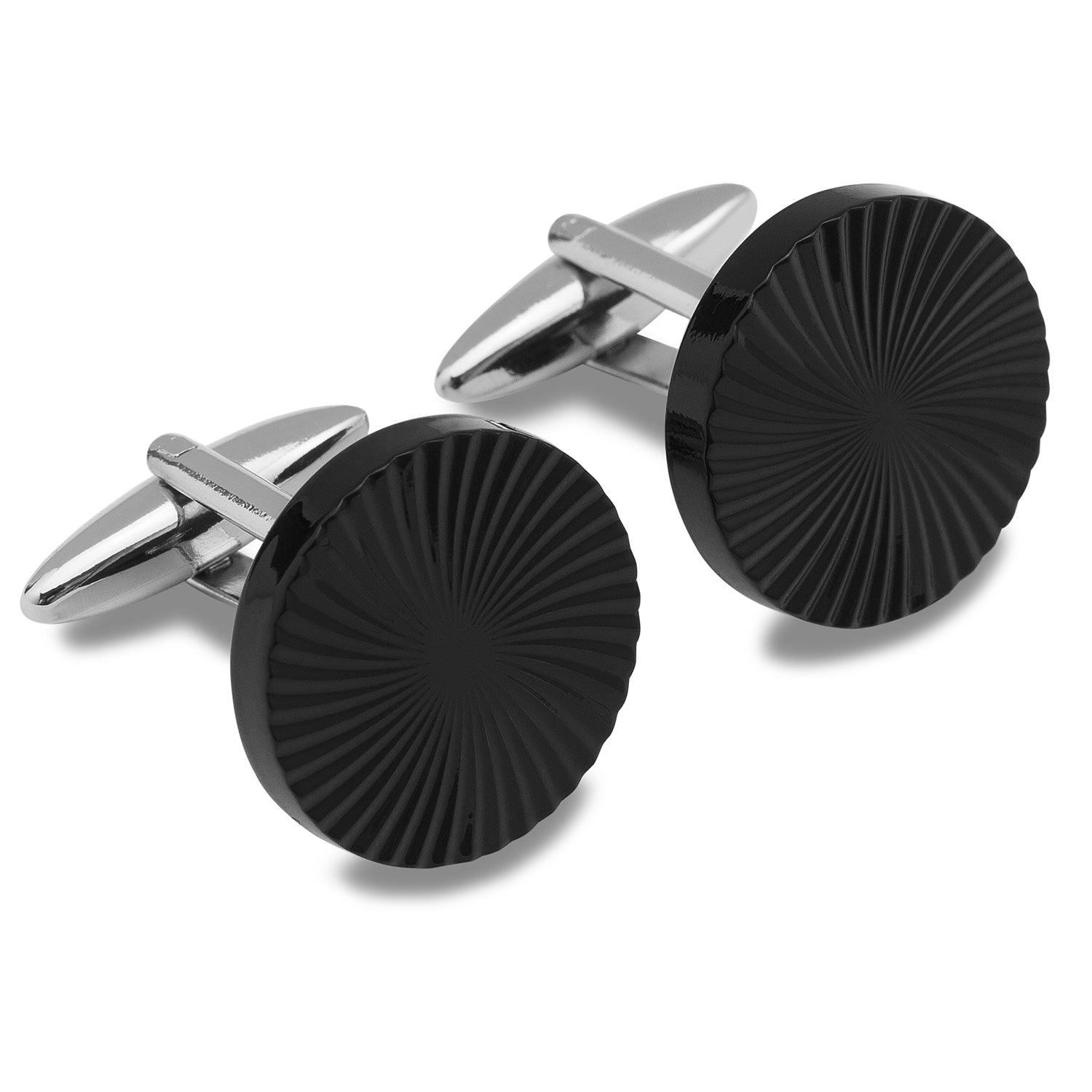 Mr Dent Black Cufflinks