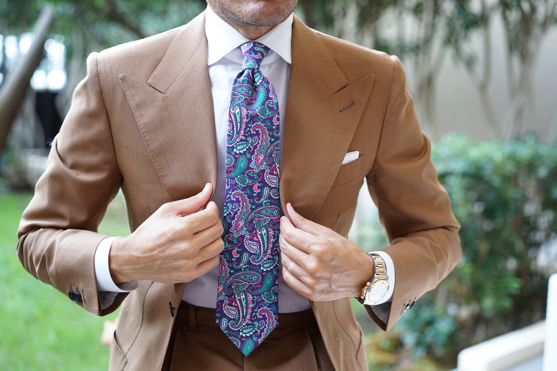 Botte Jegge Paisley Necktie