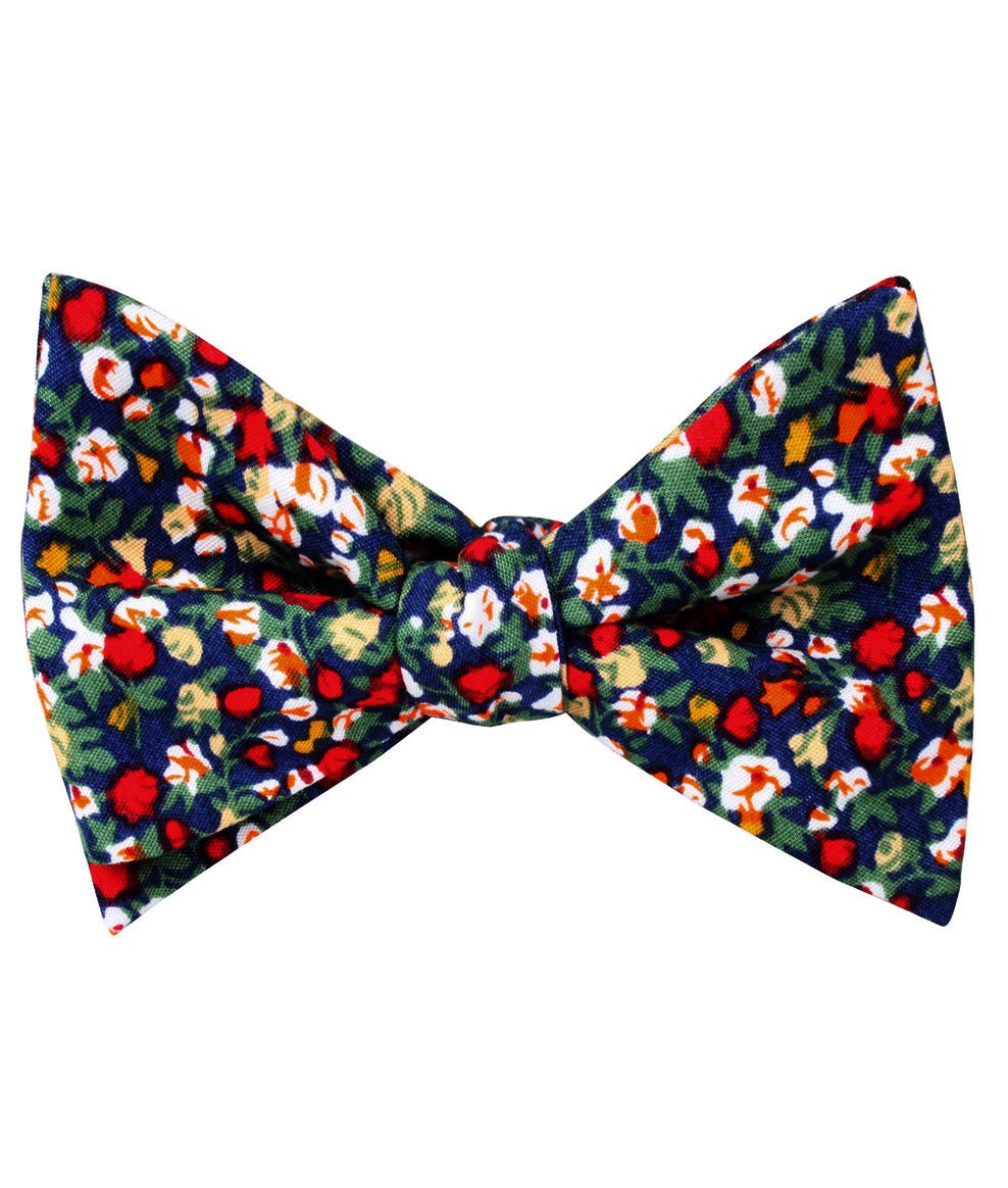 Hanoi Red Rose Self Bow Tie