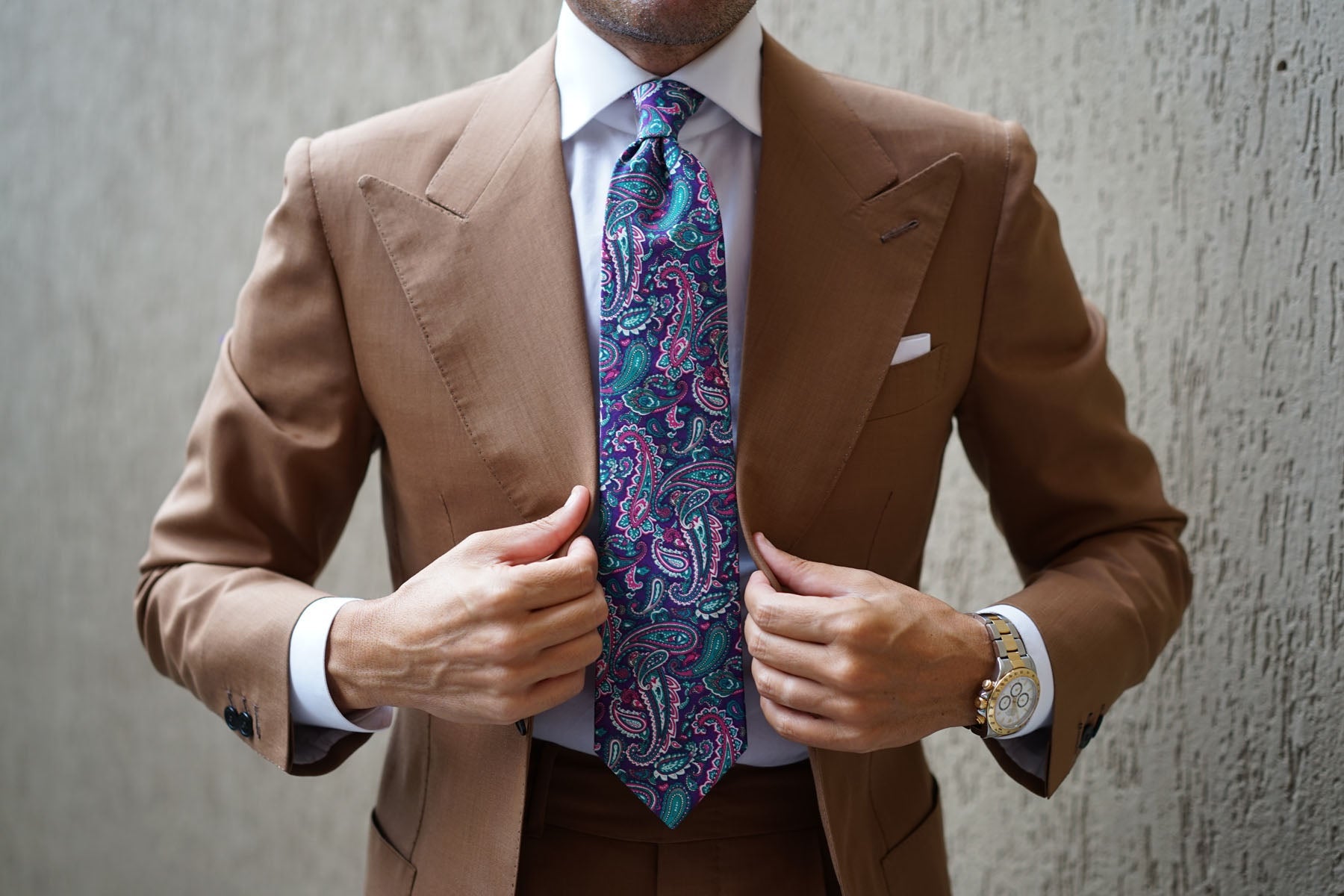 Botte Jegge Paisley Necktie