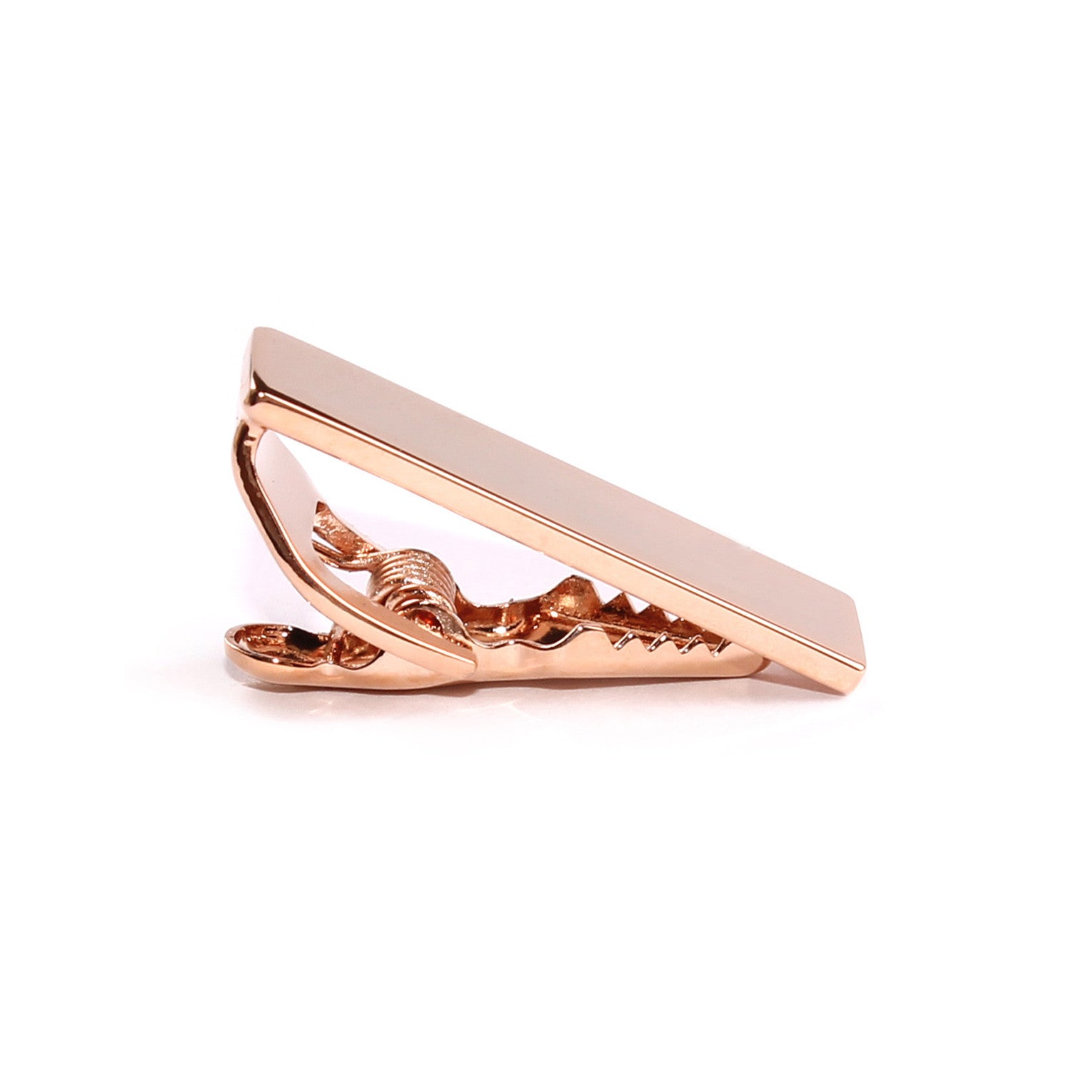 Mini Shining Rose Gold Skinny Tie Bar