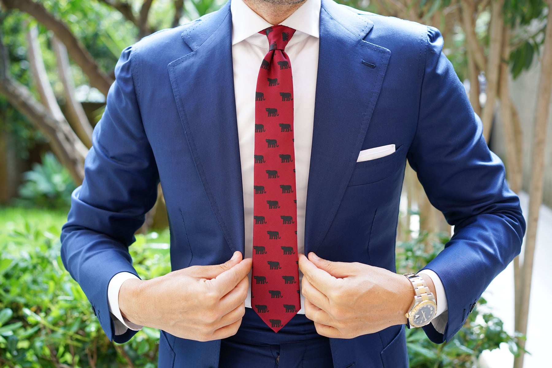 Black Panther Skinny Tie