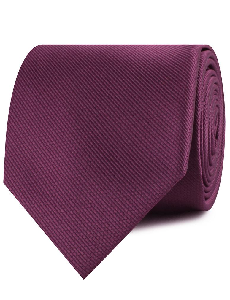 Sangria Purple Weave Necktie