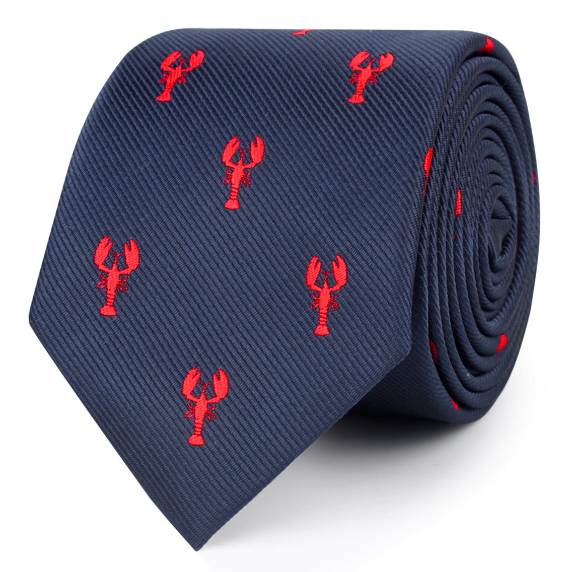 Red Lobster Skinny Tie