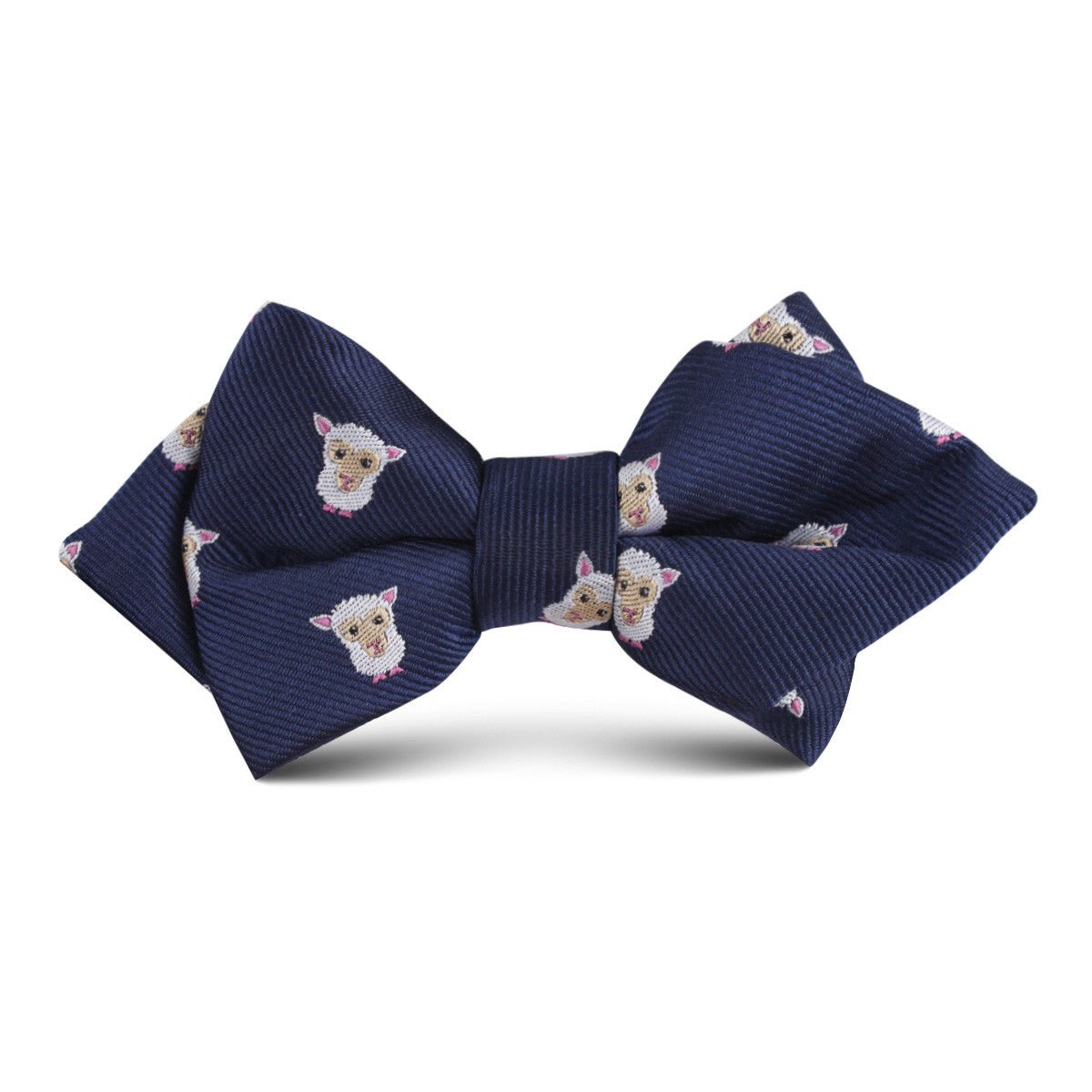 White Sheep Kids Diamond Bow Tie