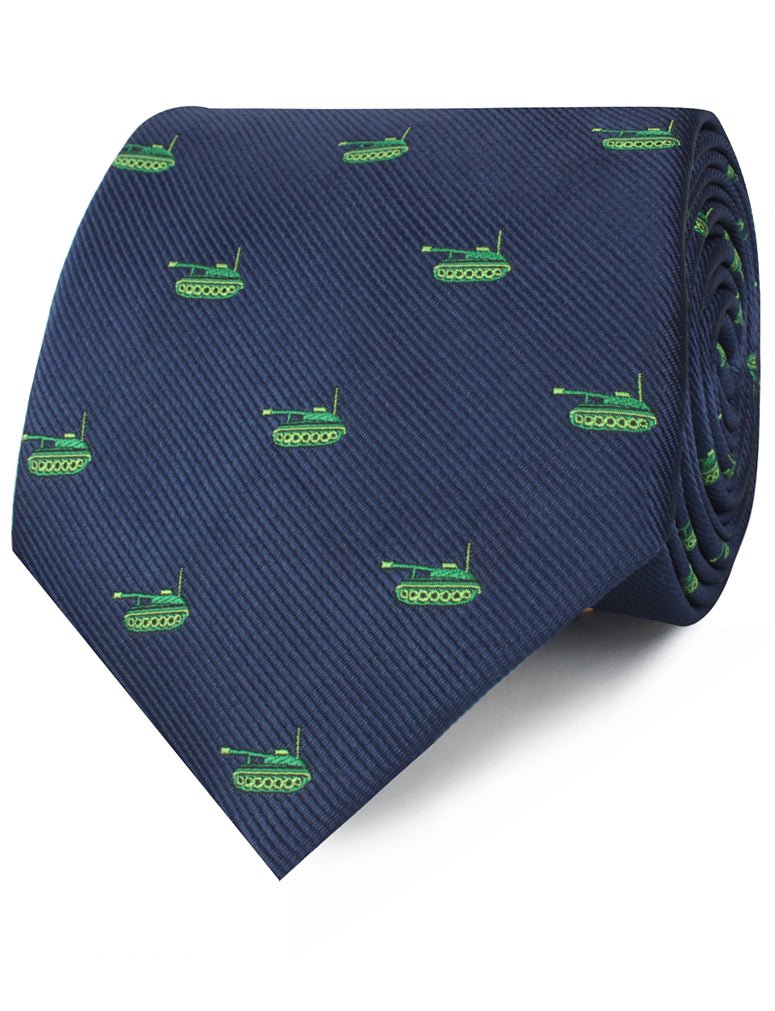 Green Army Tank Necktie