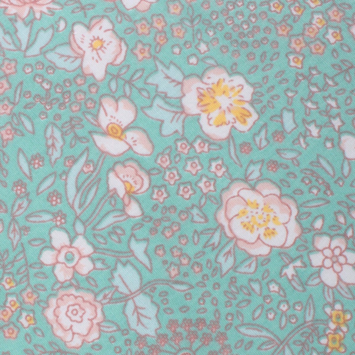 Fabric Swatch (Y299) - Maui Mint Green Floral