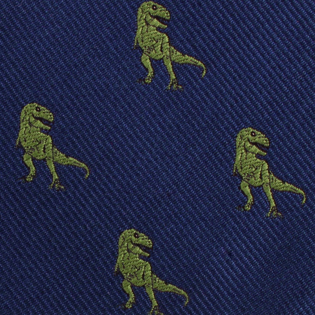 Green T-Rex Dinosaur Tie