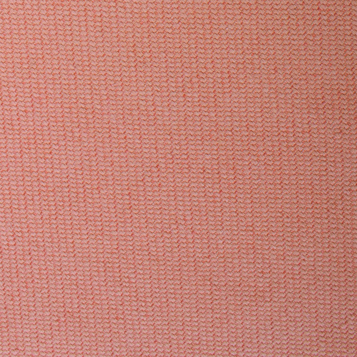 Sunset Peach Linen Twill Pocket Square